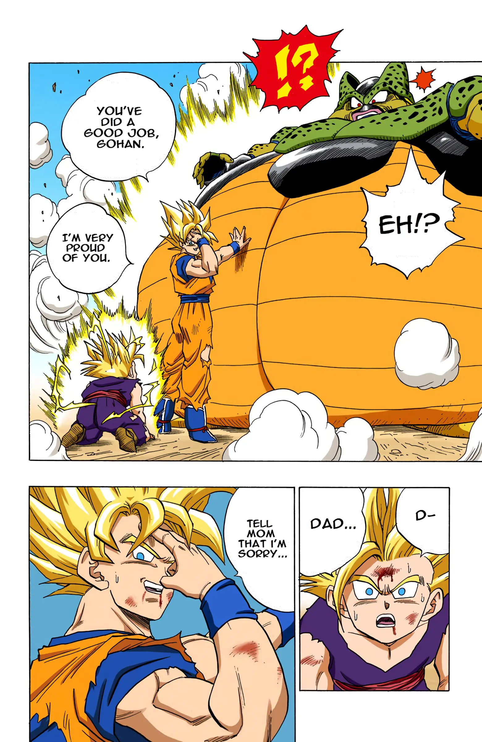 DBZ Perfect Cell Saga (Colored), chapter 412, page 11
