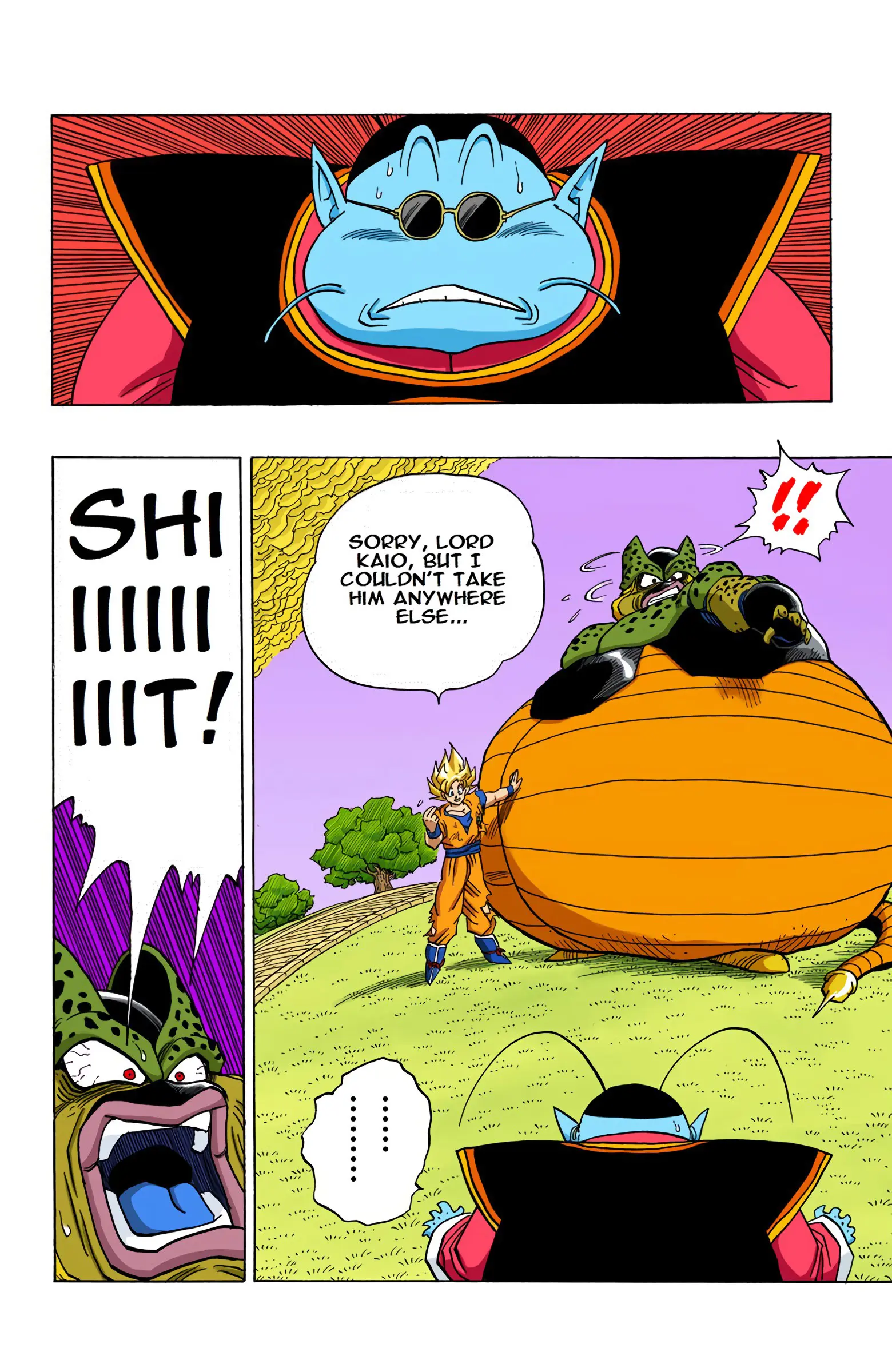 DBZ Perfect Cell Saga (Colored), chapter 412, page 13