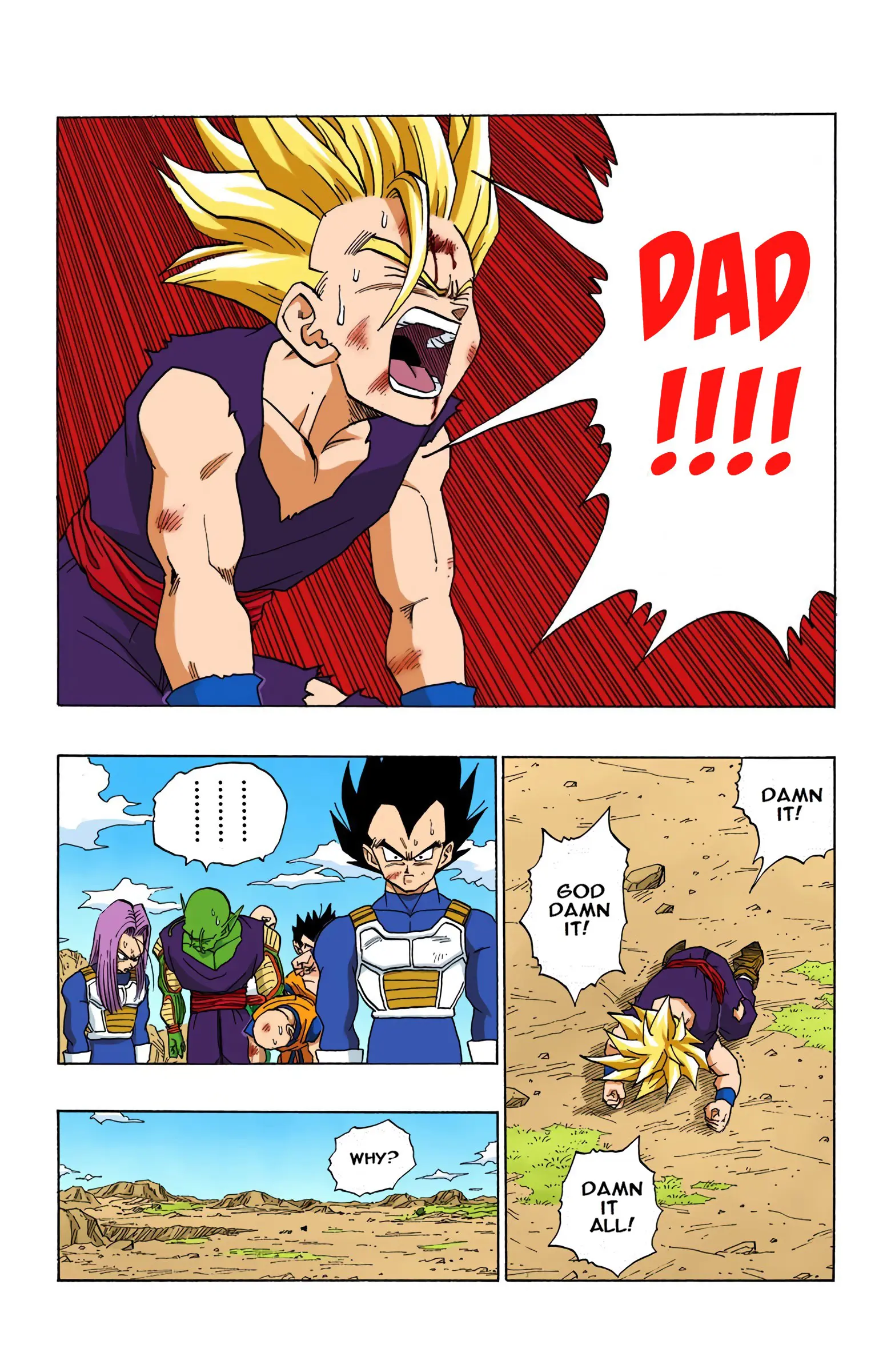 DBZ Perfect Cell Saga (Colored), chapter 413, page 2