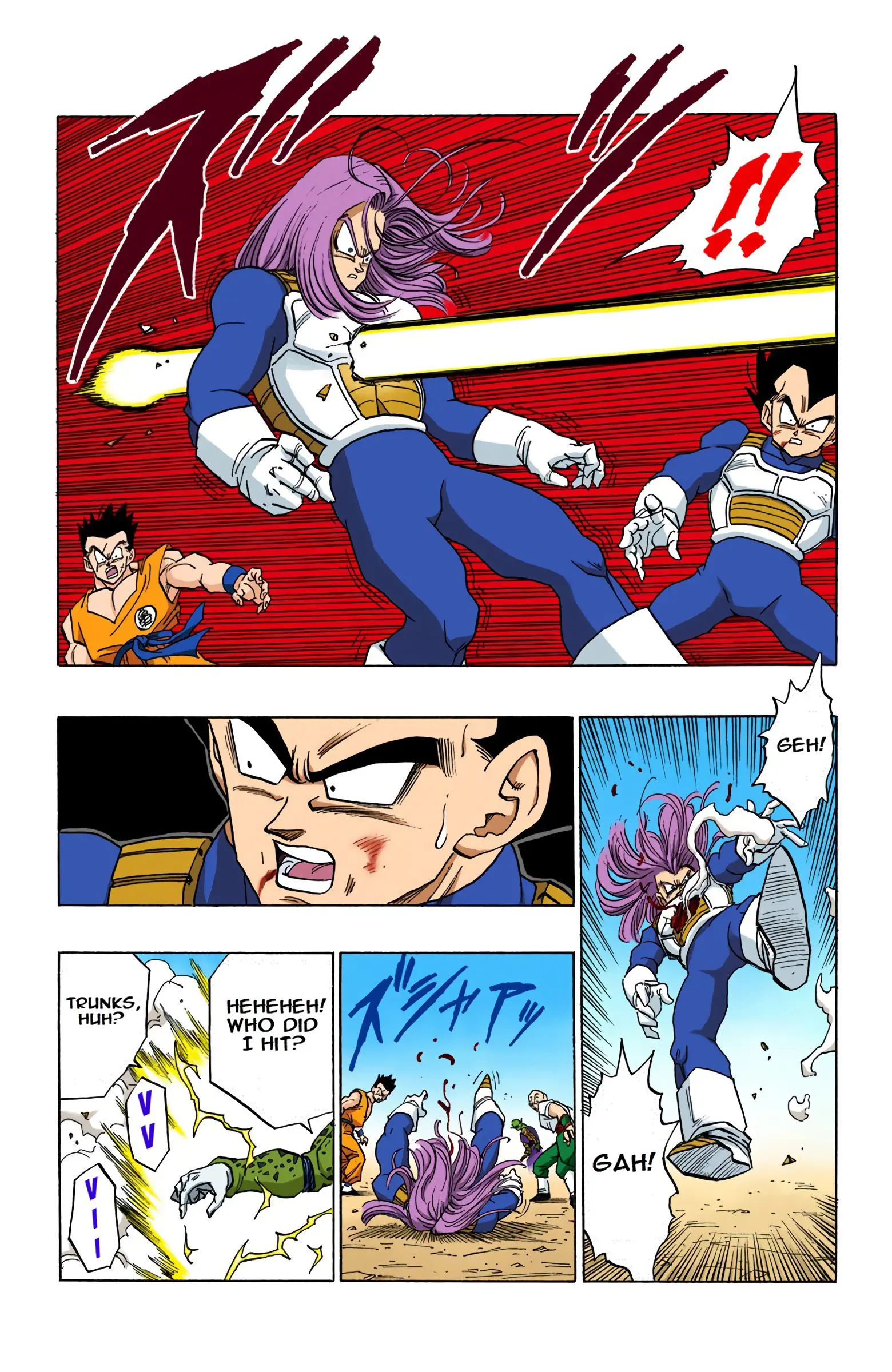 DBZ Perfect Cell Saga (Colored), chapter 413, page 8