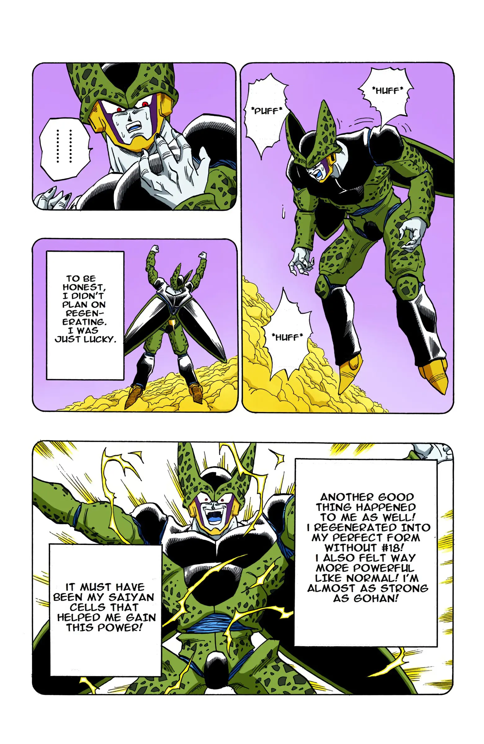 DBZ Perfect Cell Saga (Colored), chapter 413, page 12