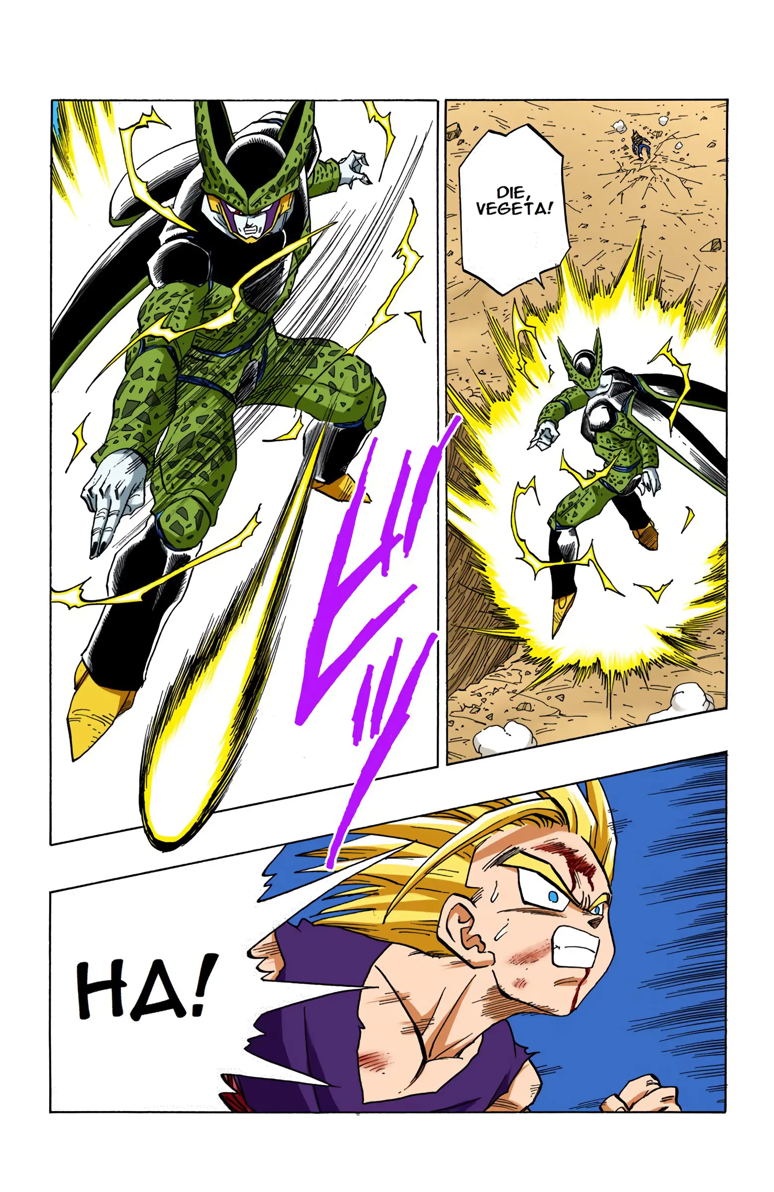 DBZ Perfect Cell Saga (Colored), chapter 414, page 10
