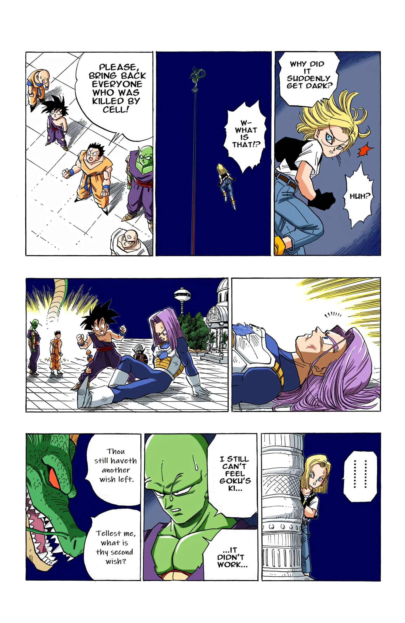 DBZ Perfect Cell Saga (Colored), chapter 417, page 12
