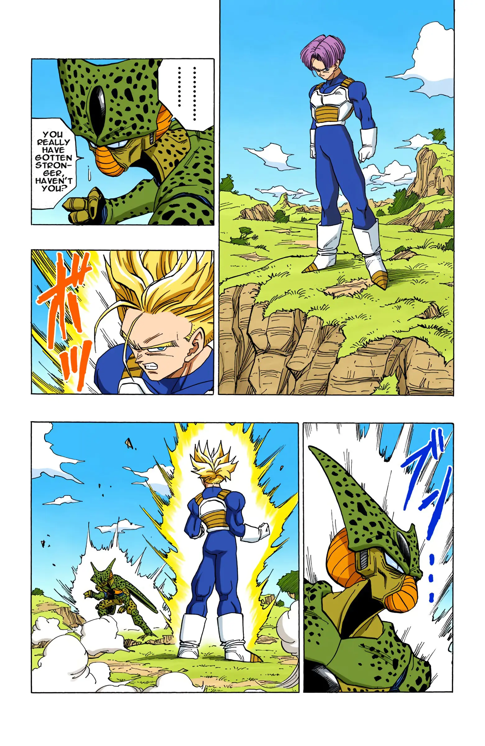 DBZ Perfect Cell Saga (Colored), chapter 420, page 7