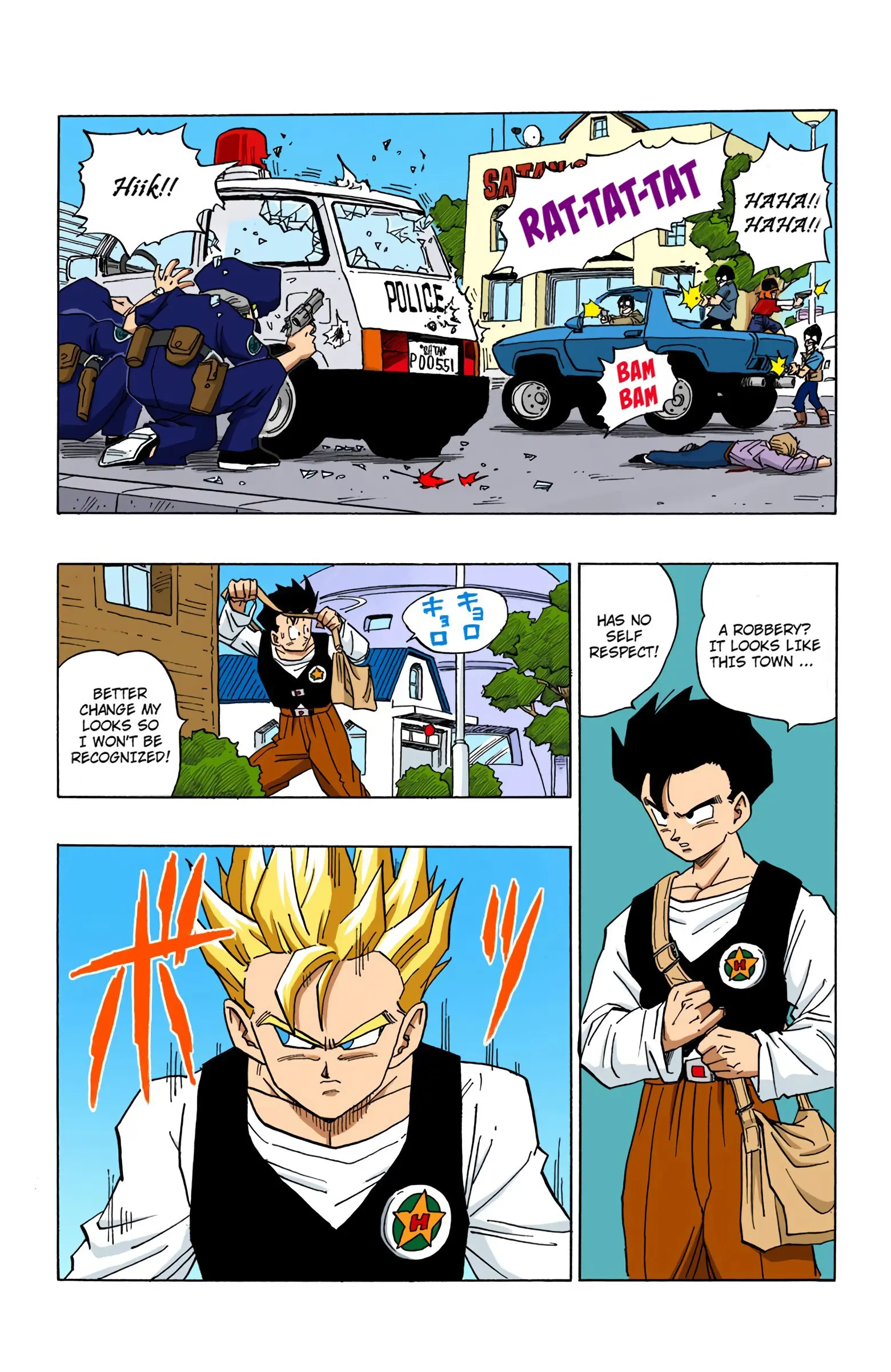 DBZ Majin Buu Saga Colored Manga, chapter 421, page 9