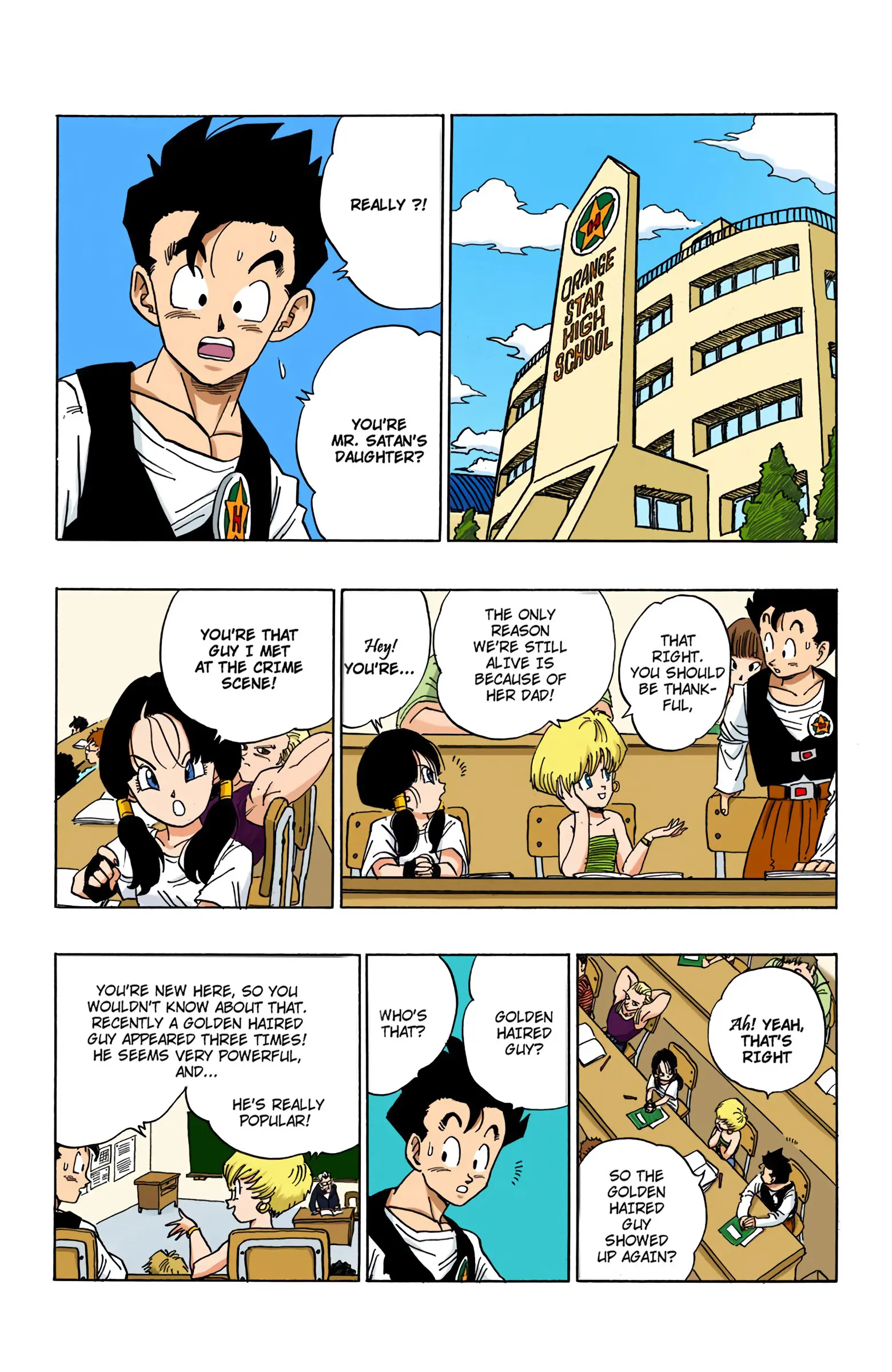DBZ Majin Buu Saga Colored Manga, chapter 422, page 2