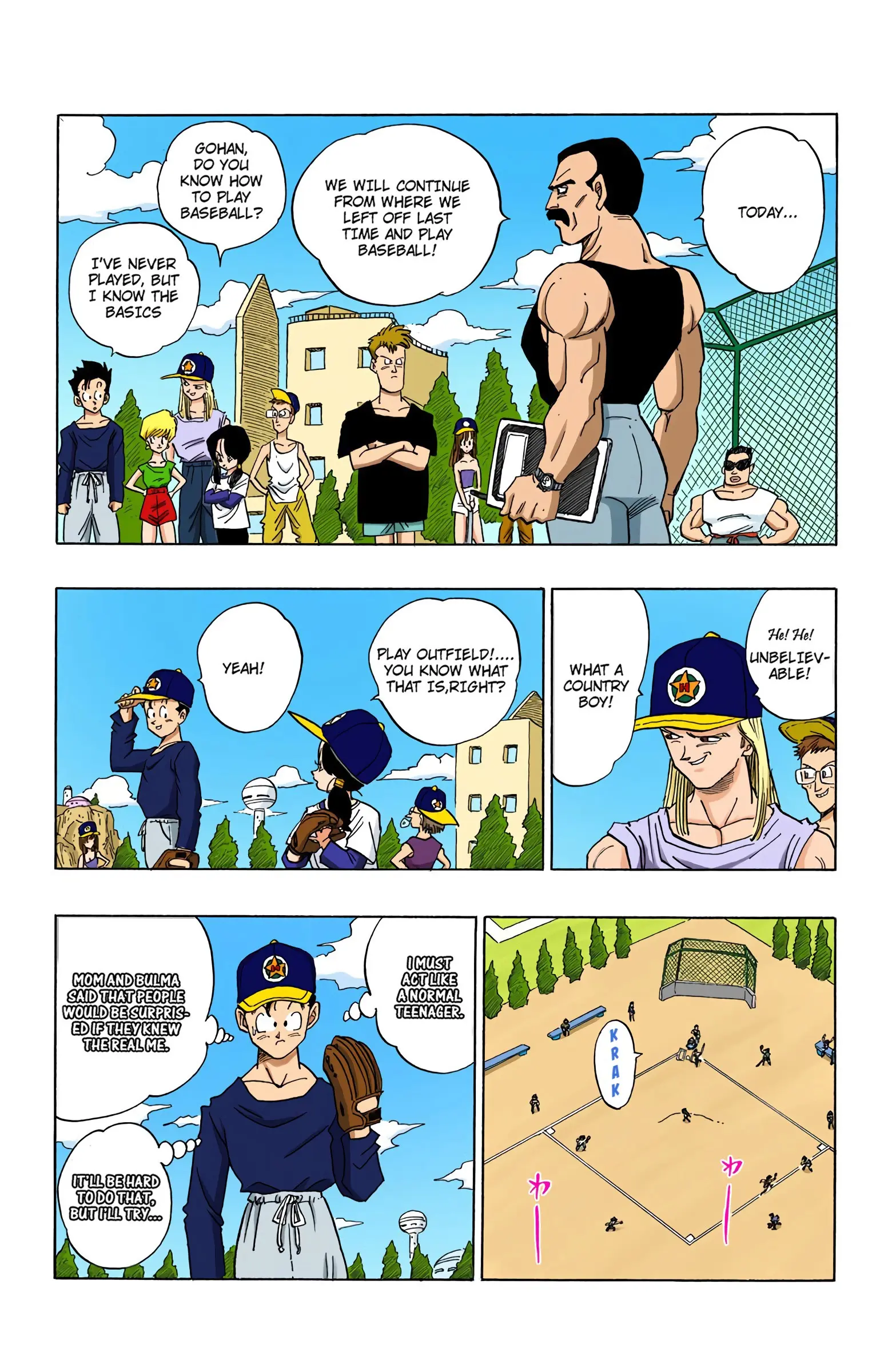DBZ Majin Buu Saga Colored Manga, chapter 422, page 5