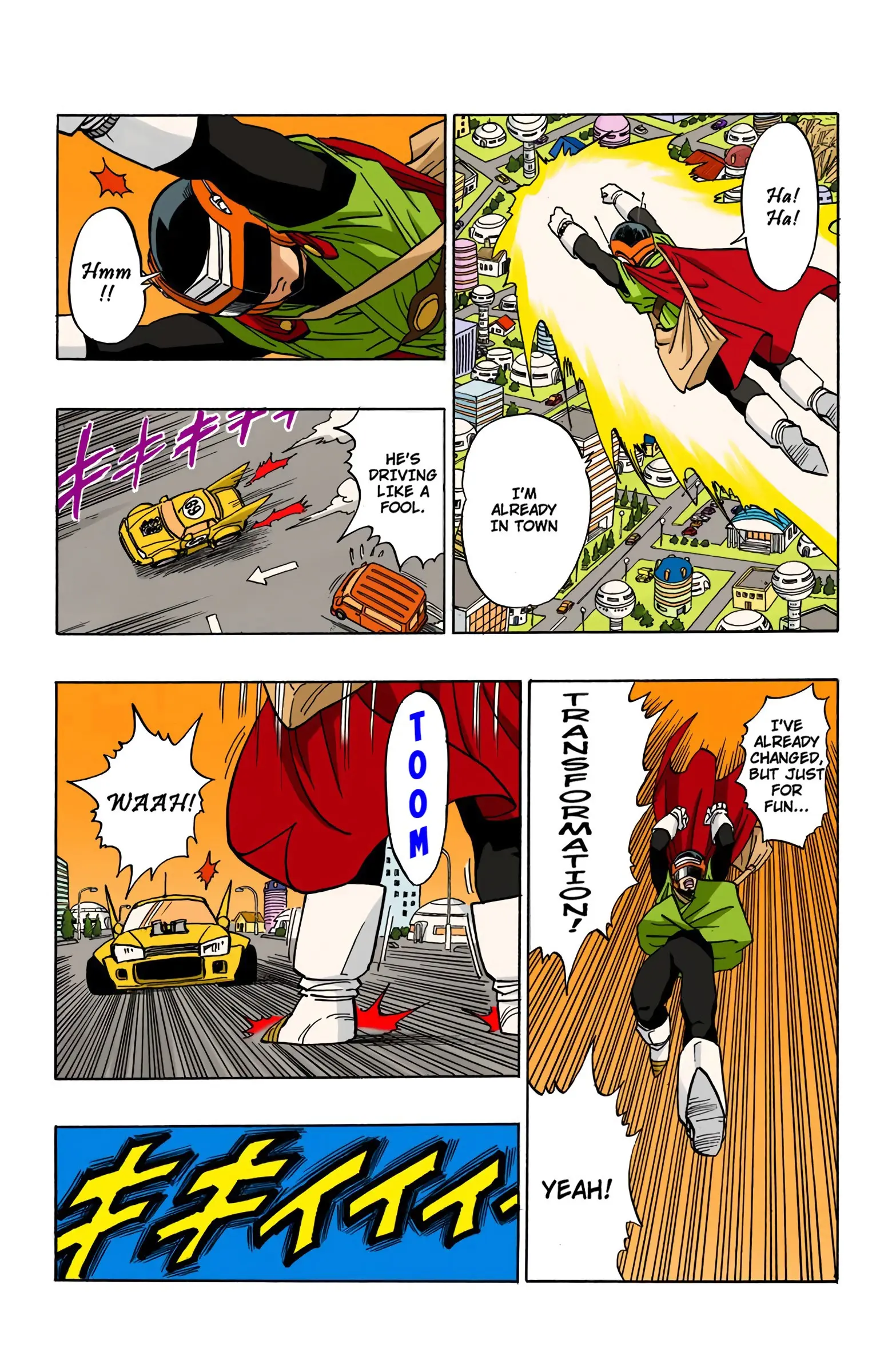 DBZ Majin Buu Saga Colored Manga, chapter 423, page 10