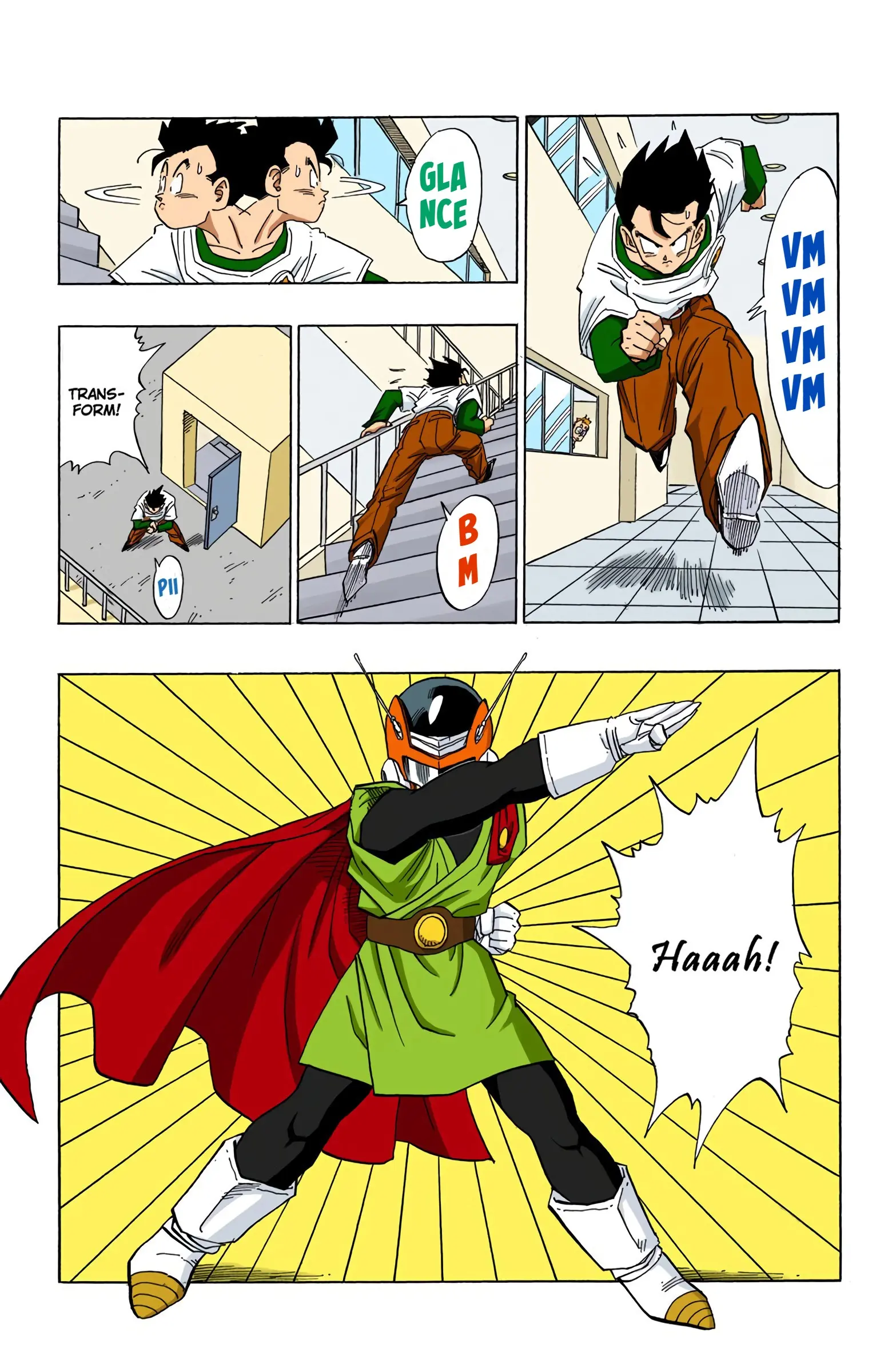 DBZ Majin Buu Saga Colored Manga, chapter 424, page 7