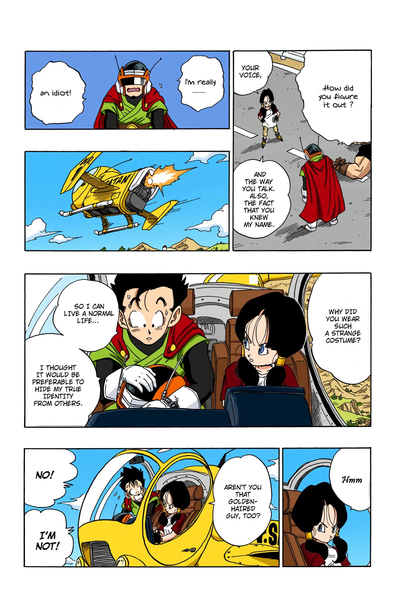 DBZ Majin Buu Saga Colored Manga, chapter 425, page 9