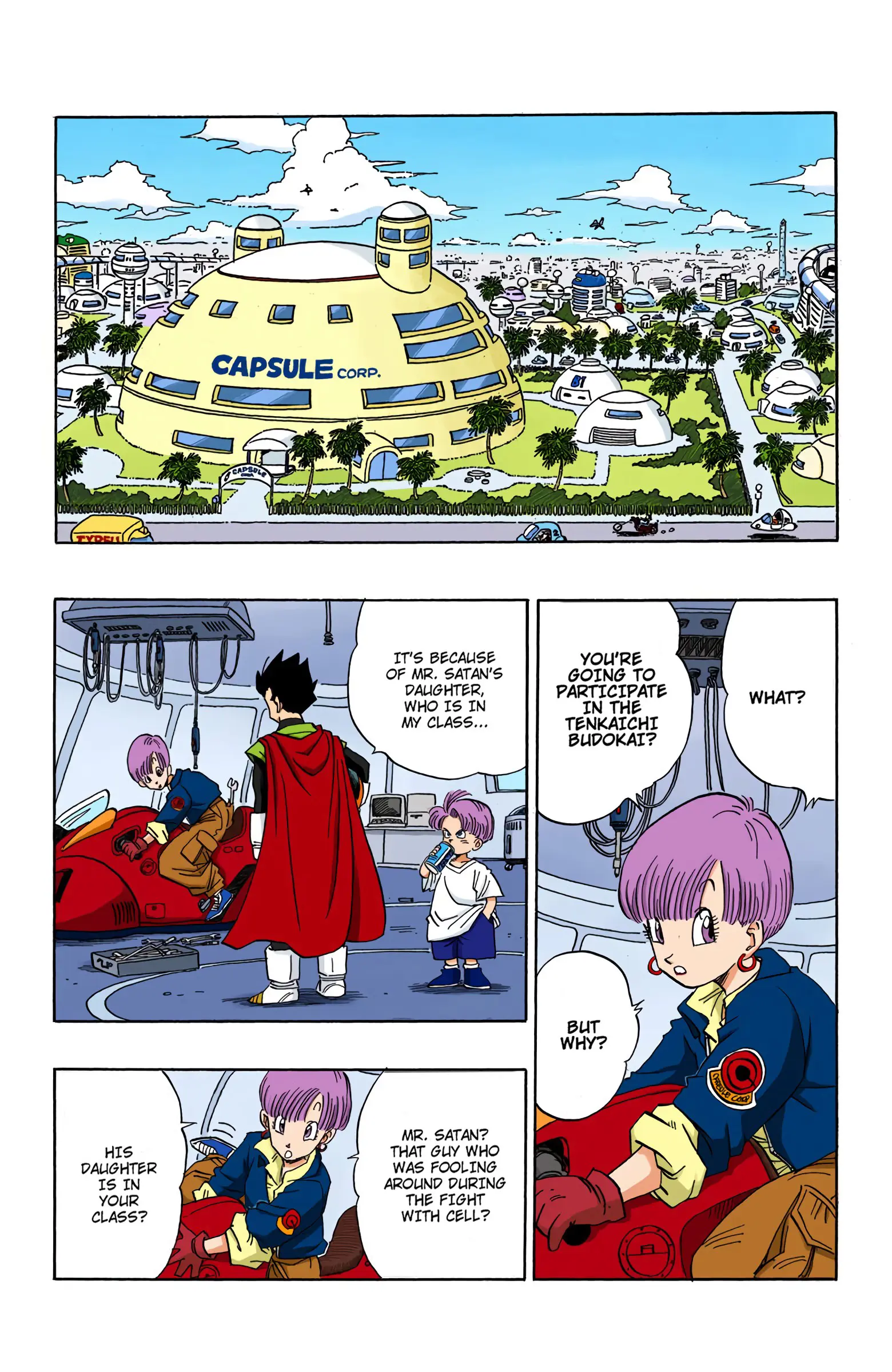 DBZ Majin Buu Saga Colored Manga, chapter 426, page 2