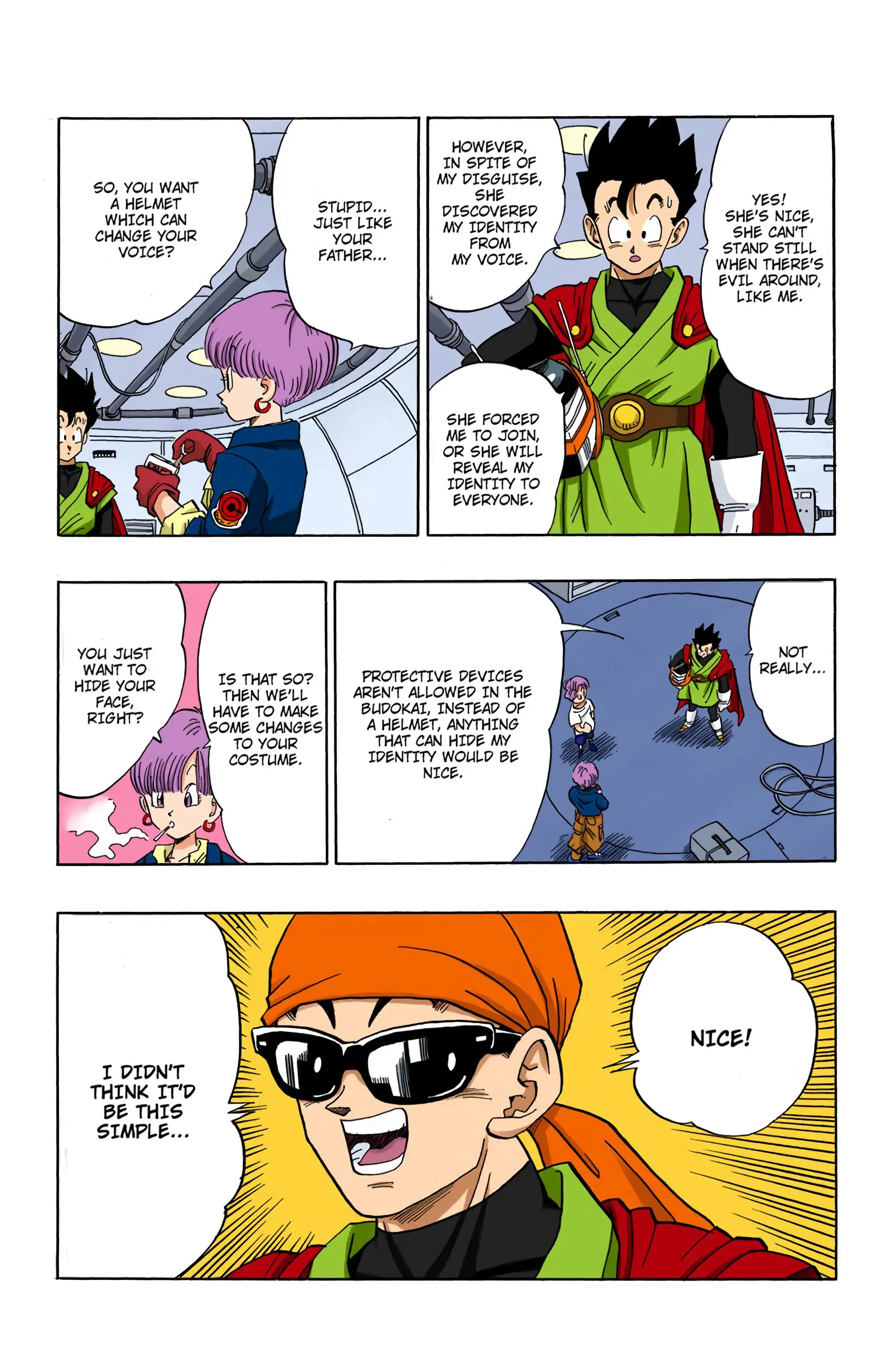 DBZ Majin Buu Saga Colored Manga, chapter 426, page 3