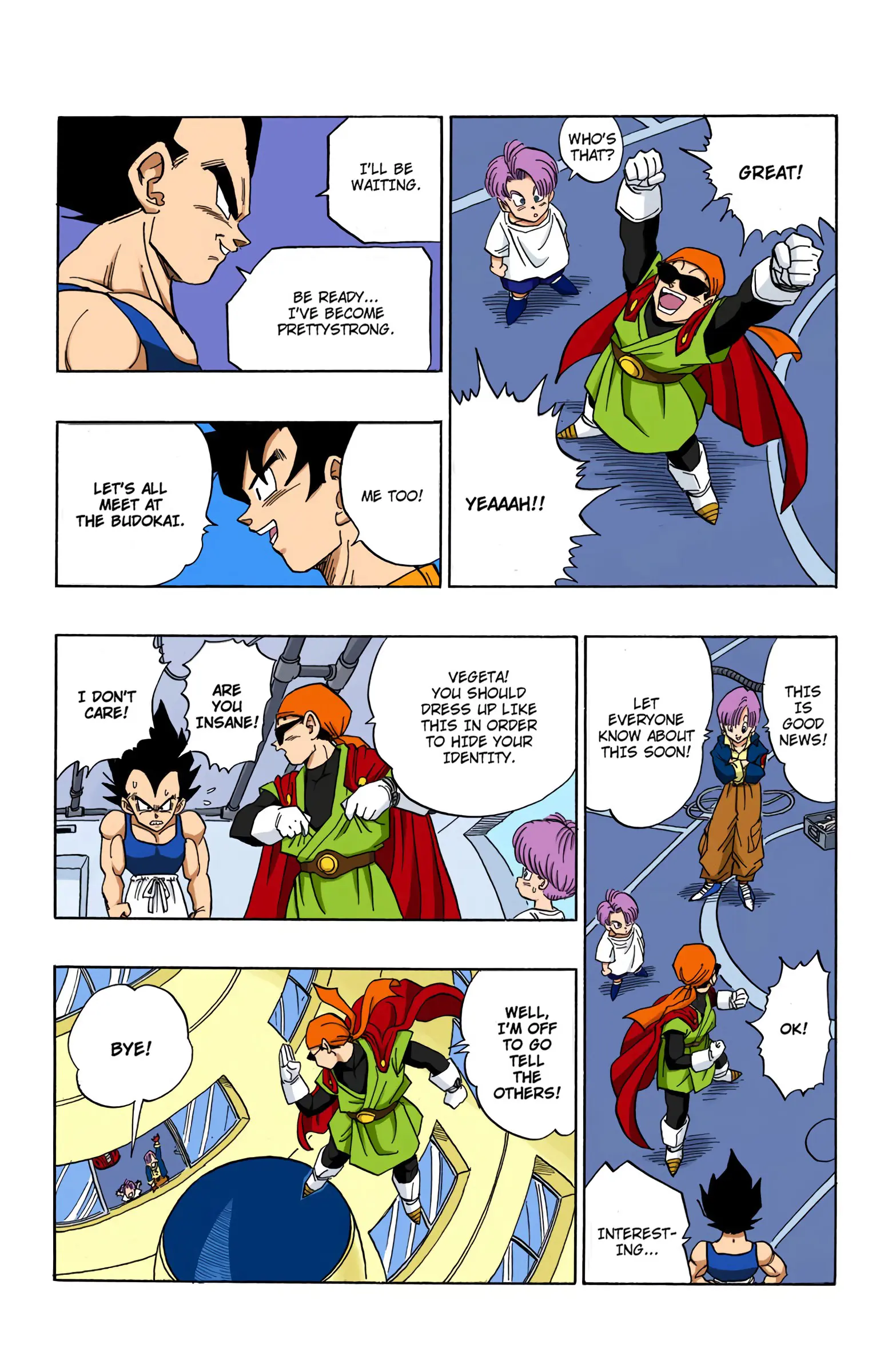 DBZ Majin Buu Saga Colored Manga, chapter 426, page 8