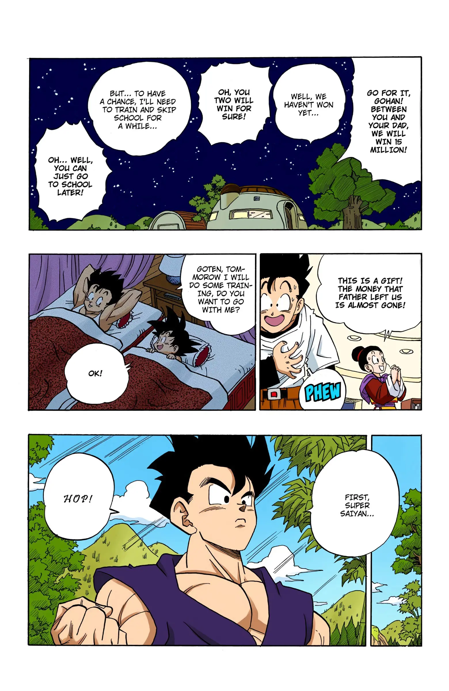 DBZ Majin Buu Saga Colored Manga, chapter 426, page 14