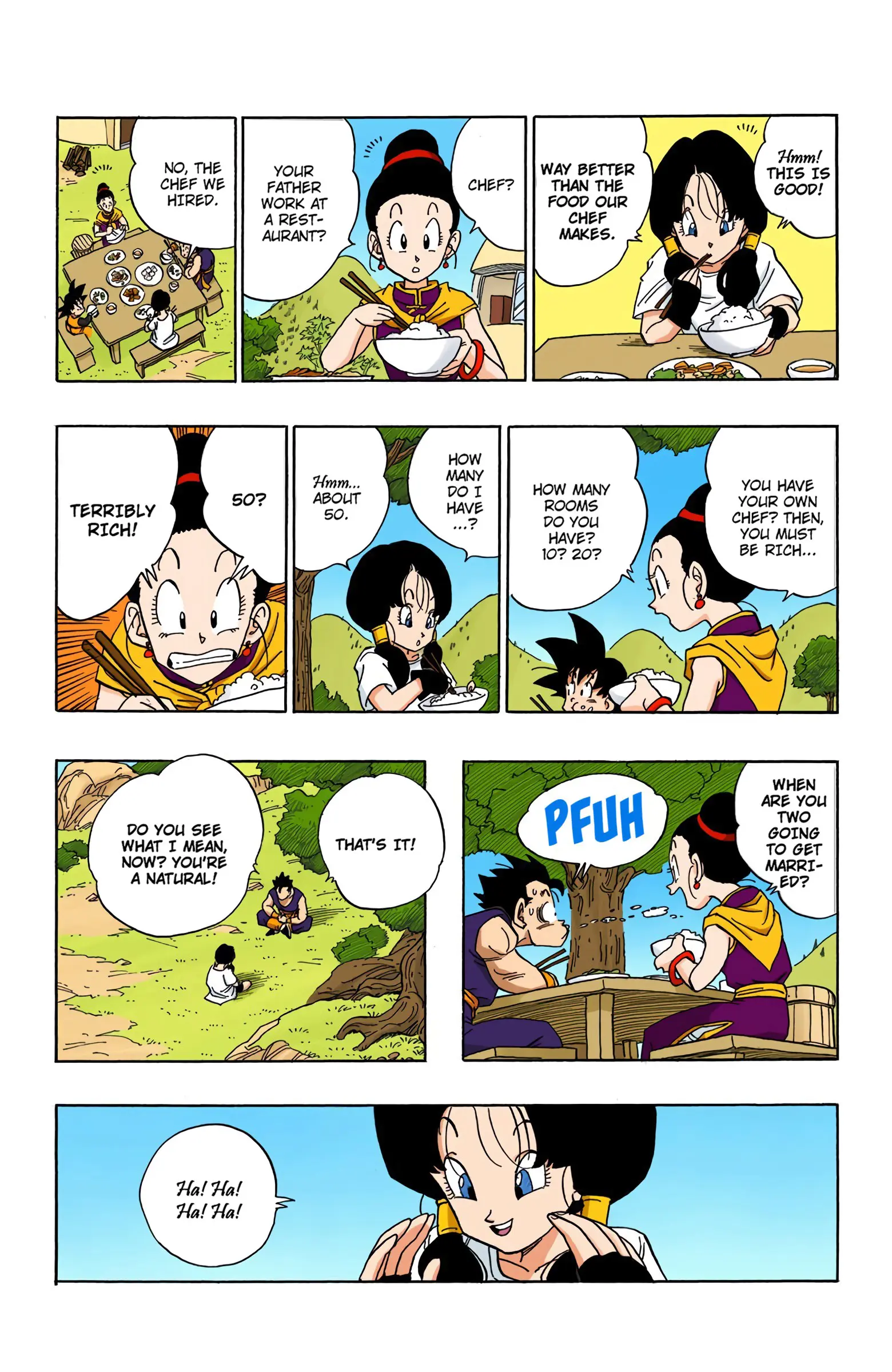 DBZ Majin Buu Saga Colored Manga, chapter 428, page 5