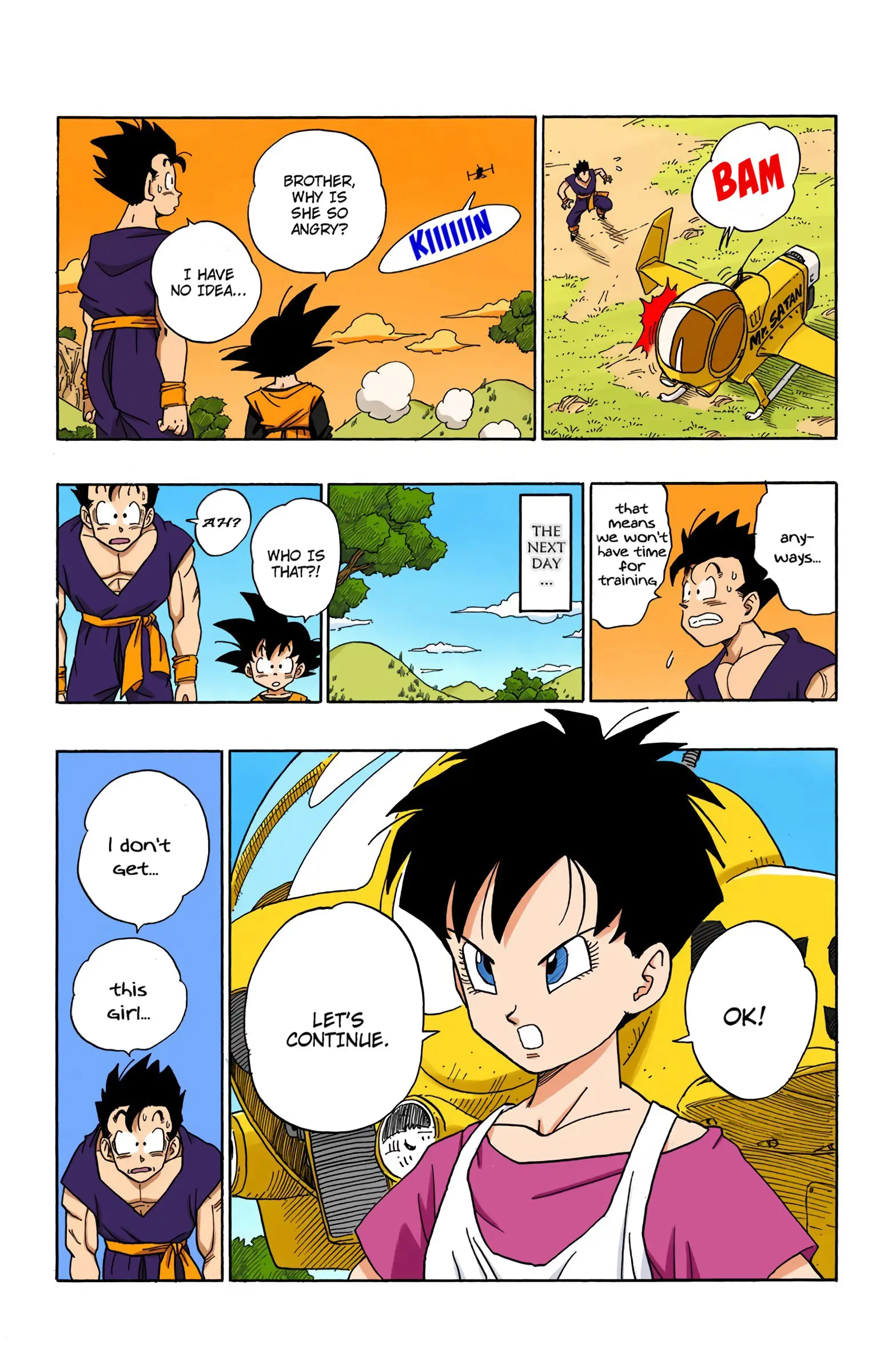 DBZ Majin Buu Saga Colored Manga, chapter 428, page 15