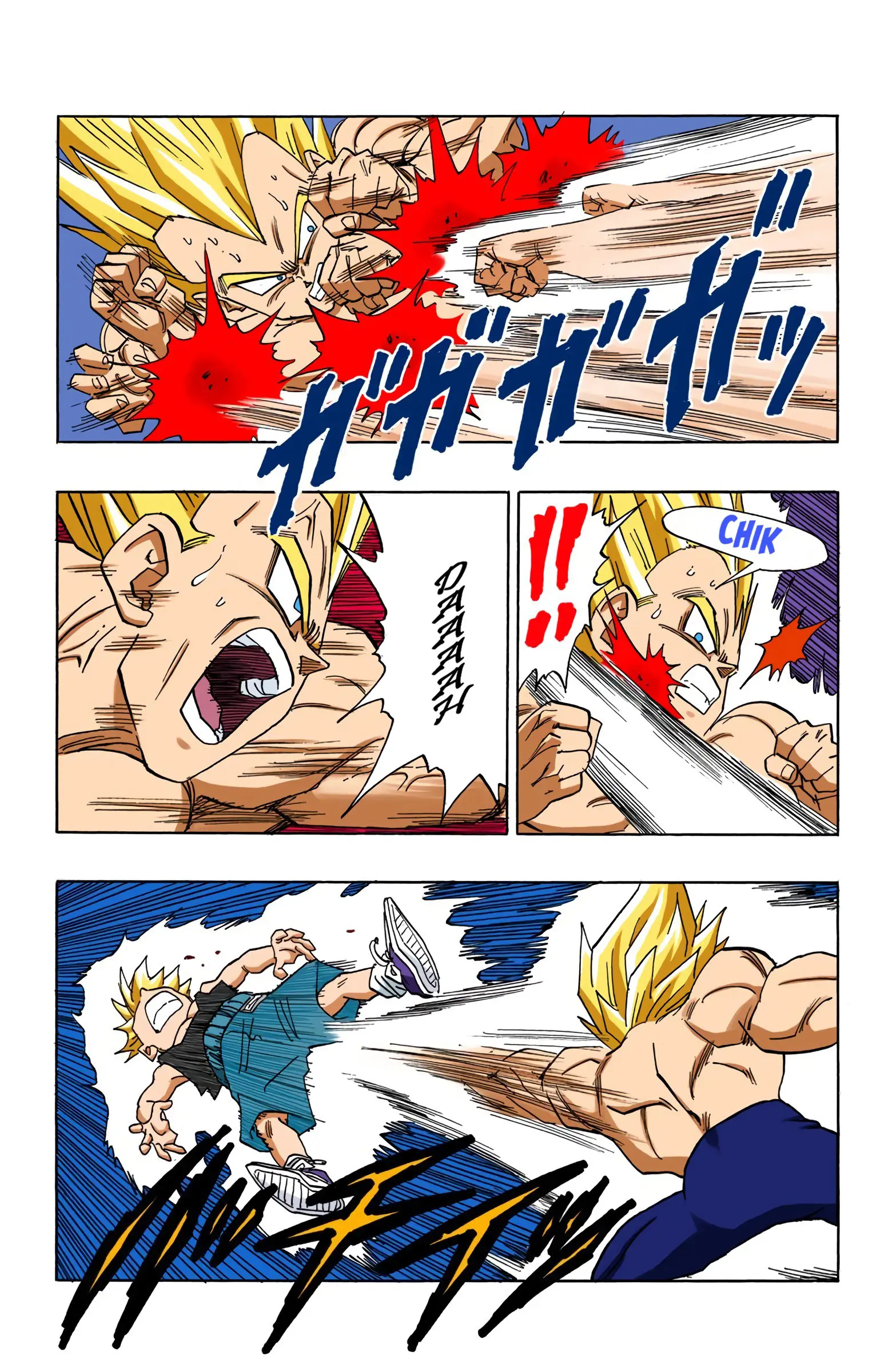 DBZ Majin Buu Saga Colored Manga, chapter 429, page 8
