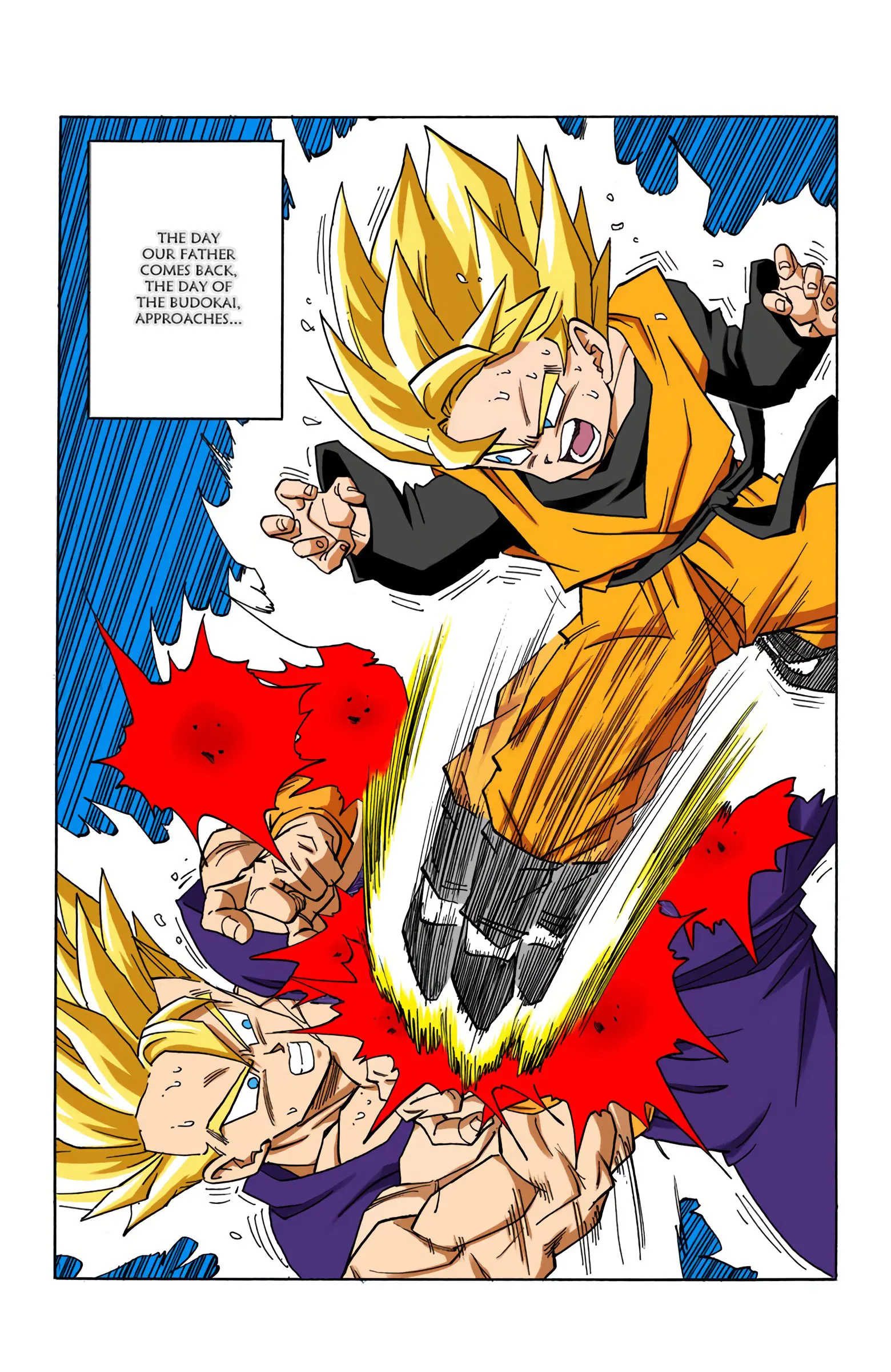 DBZ Majin Buu Saga Colored Manga, chapter 429, page 15
