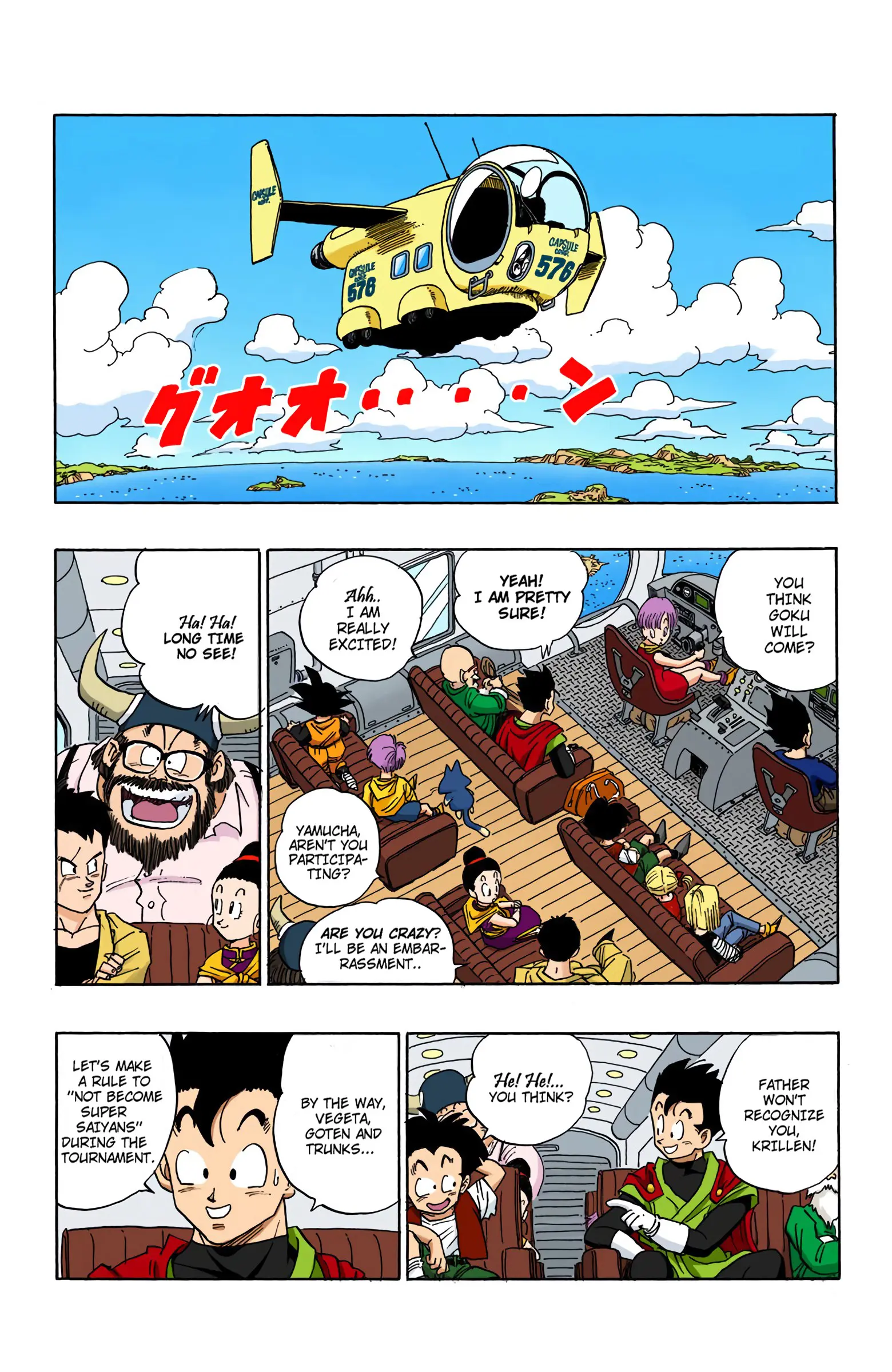 DBZ Majin Buu Saga Colored Manga, chapter 430, page 6