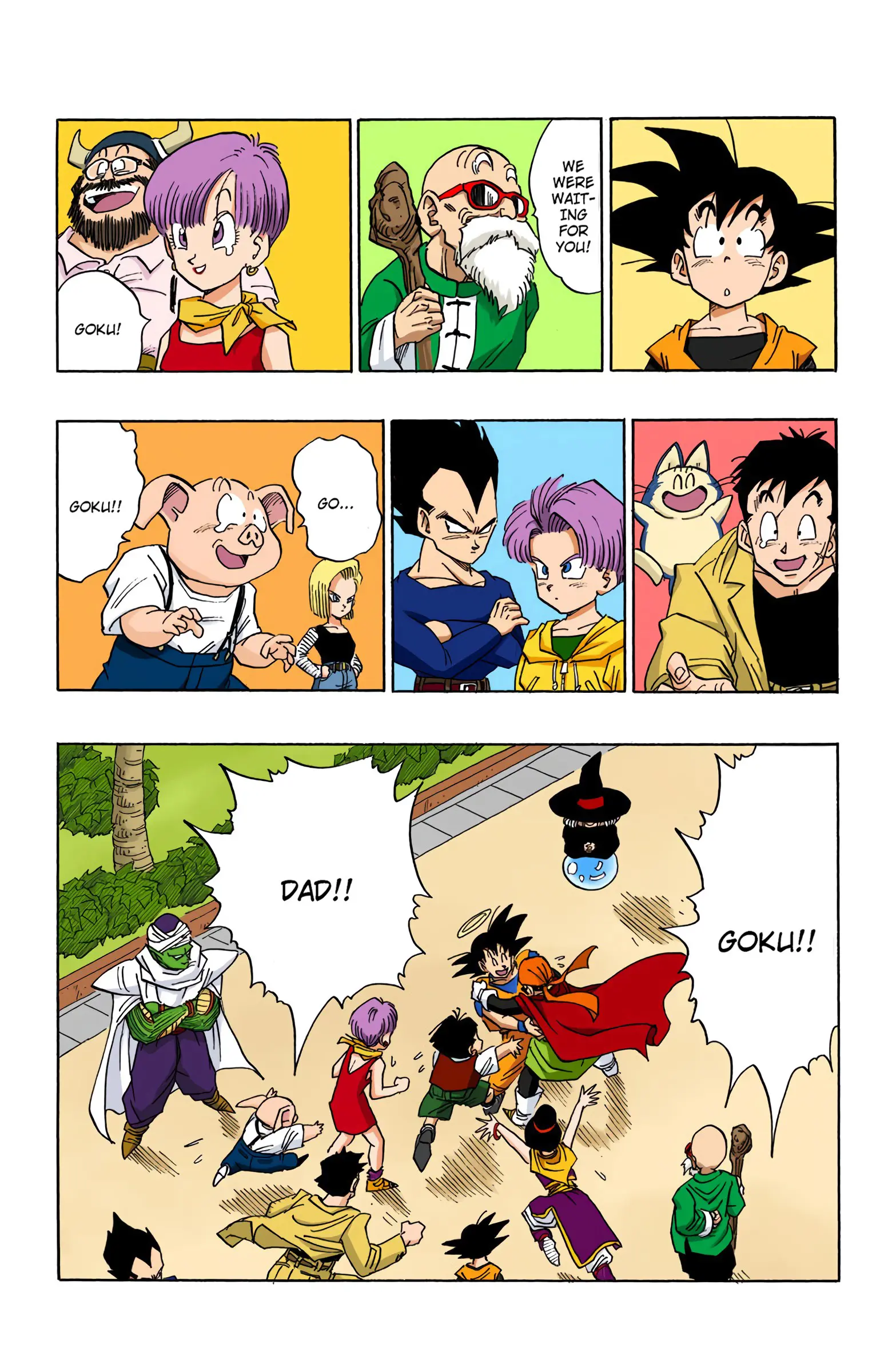DBZ Majin Buu Saga Colored Manga, chapter 430, page 13