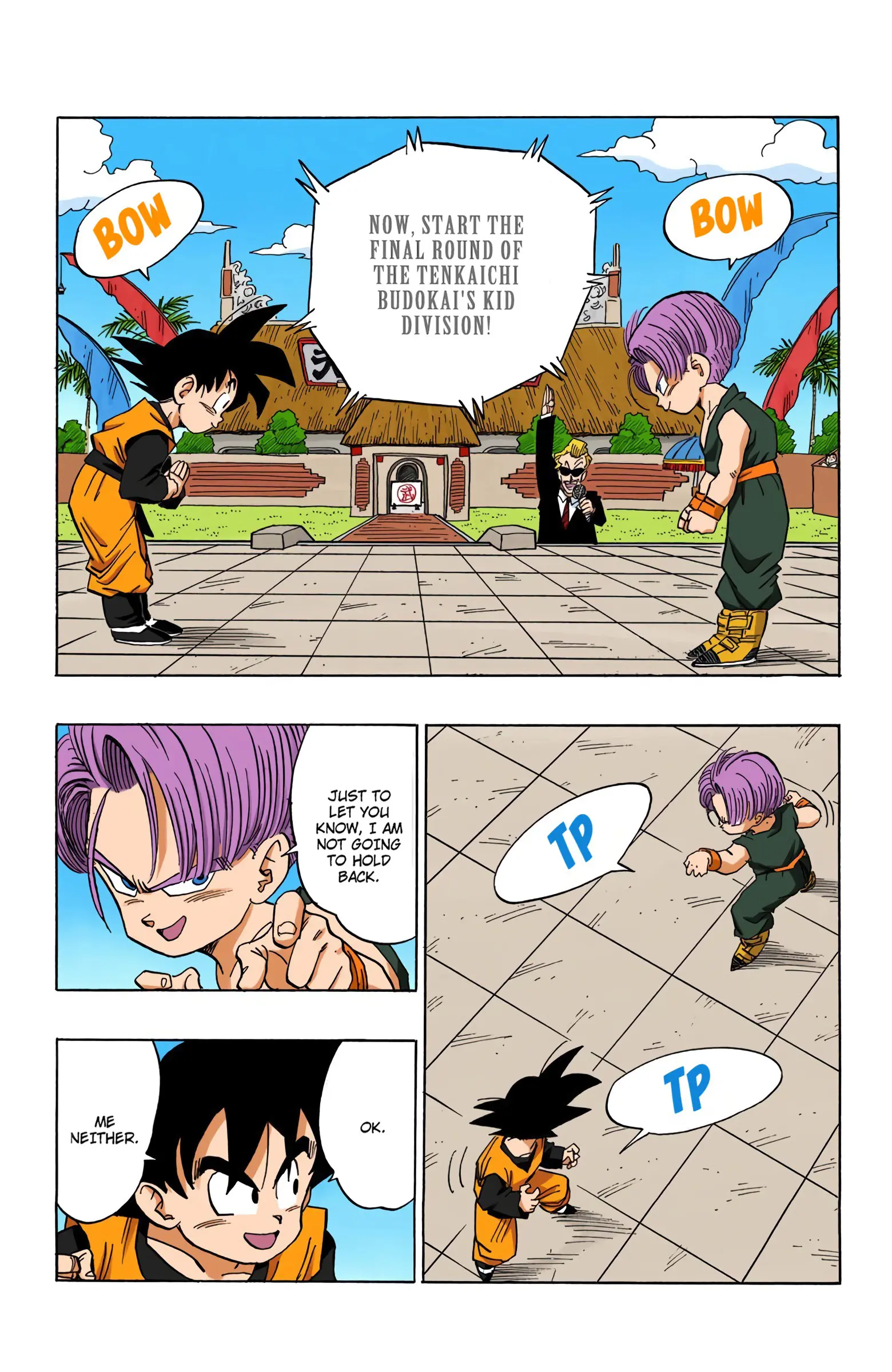 DBZ Majin Buu Saga Colored Manga, chapter 433, page 8