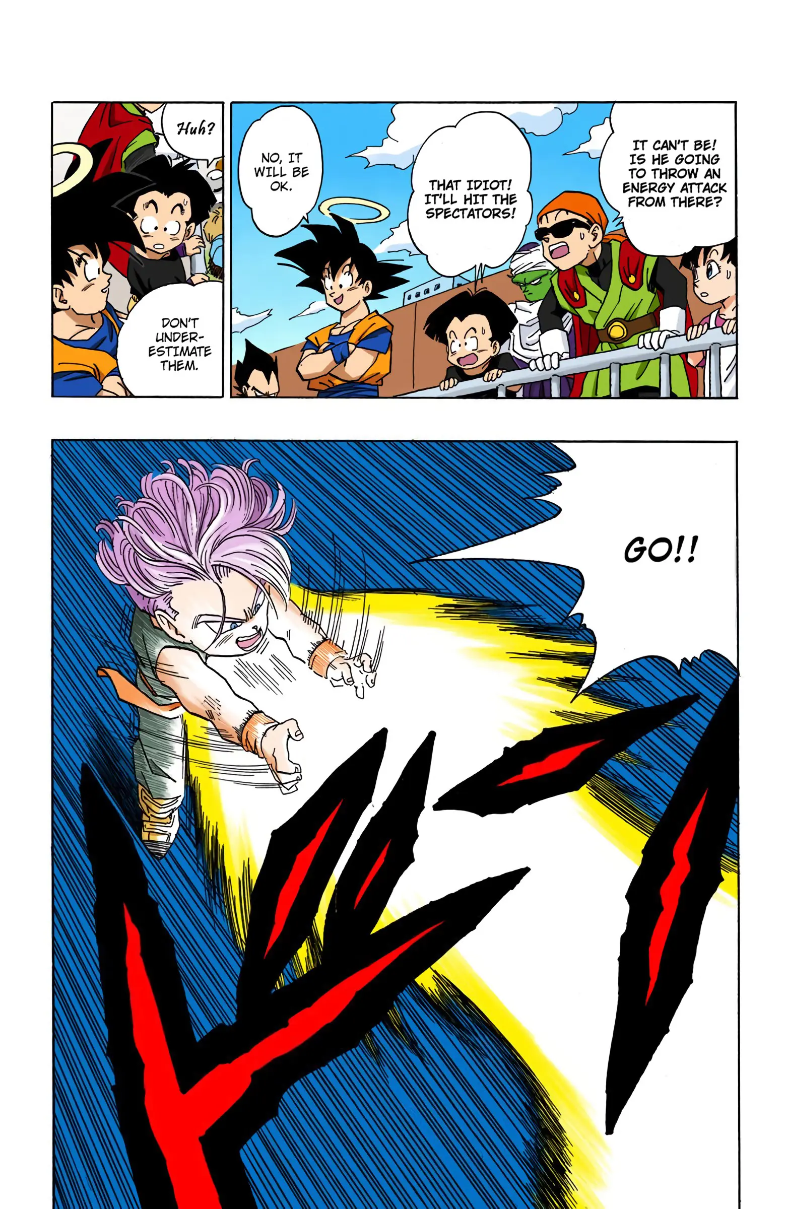 DBZ Majin Buu Saga Colored Manga, chapter 434, page 5