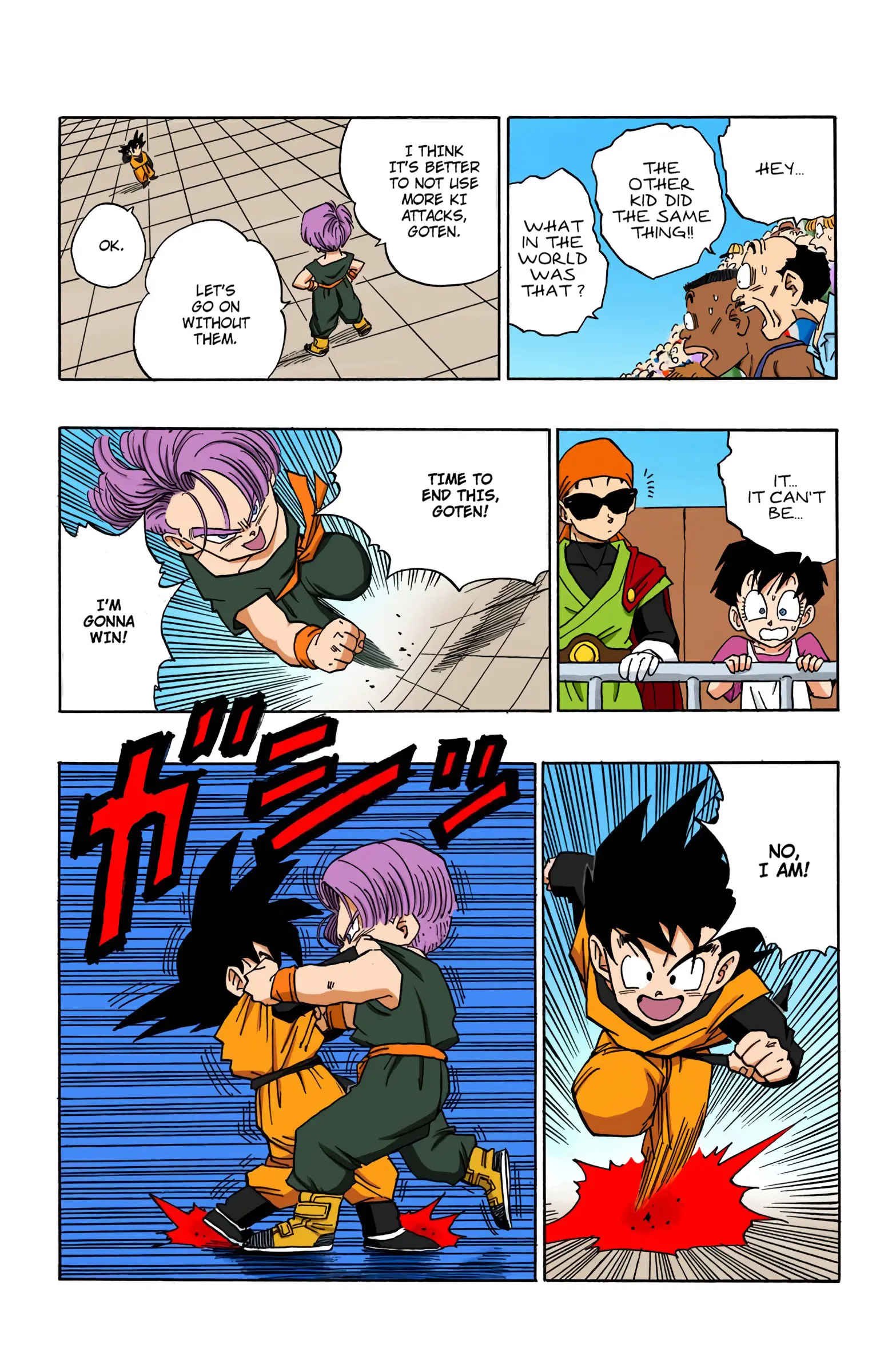DBZ Majin Buu Saga Colored Manga, chapter 434, page 10