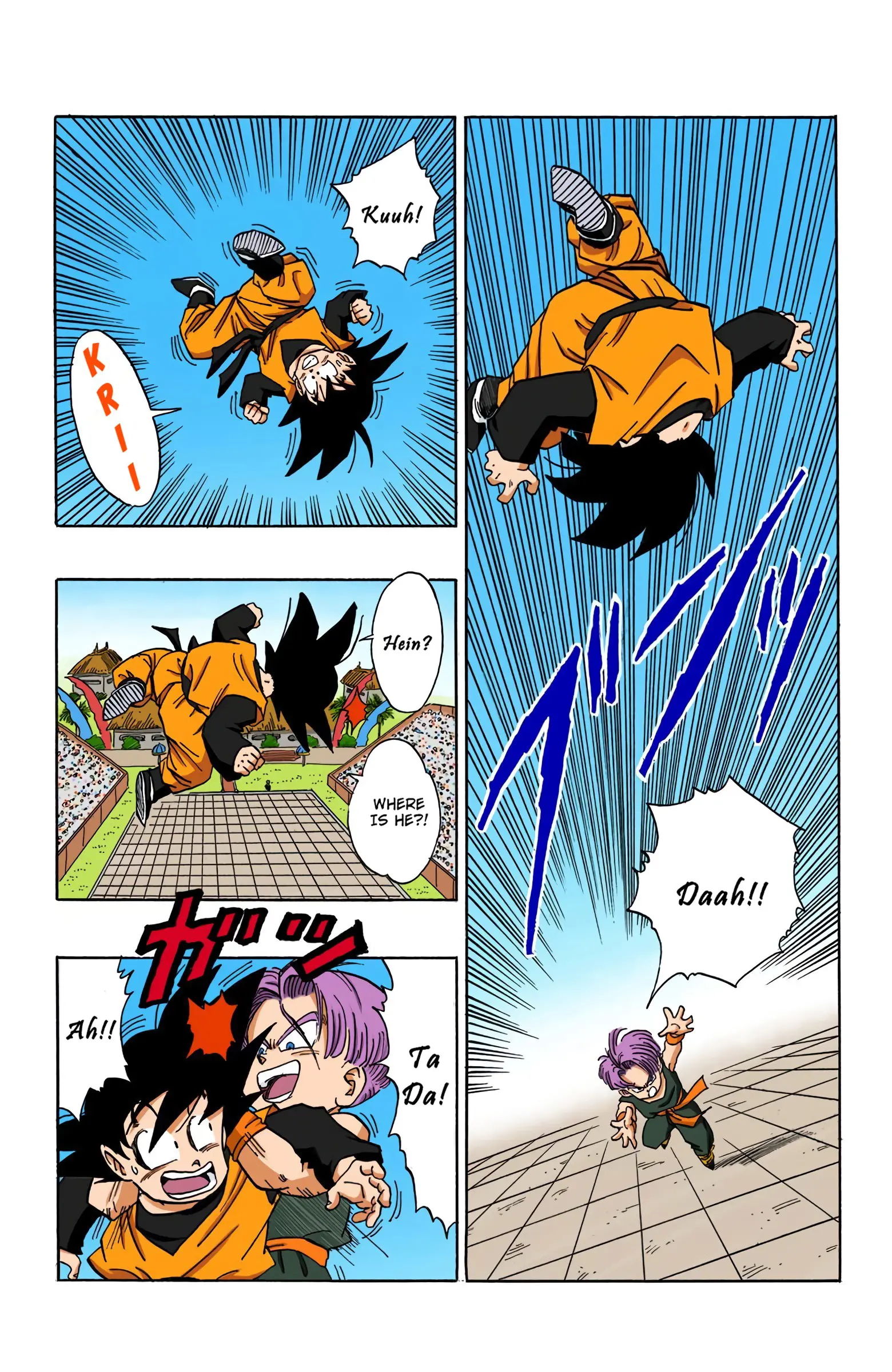 DBZ Majin Buu Saga Colored Manga, chapter 434, page 11