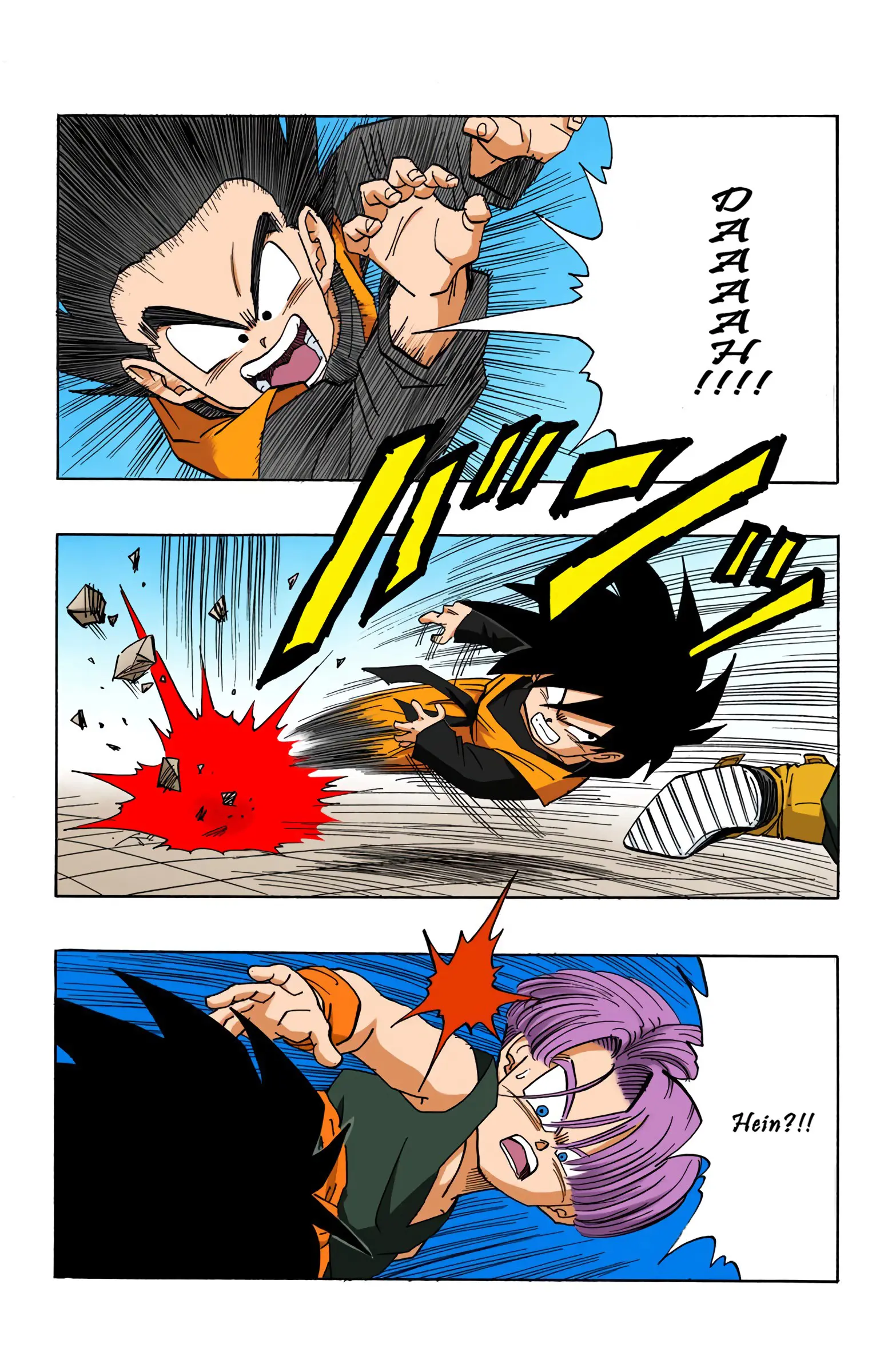 DBZ Majin Buu Saga Colored Manga, chapter 435, page 9