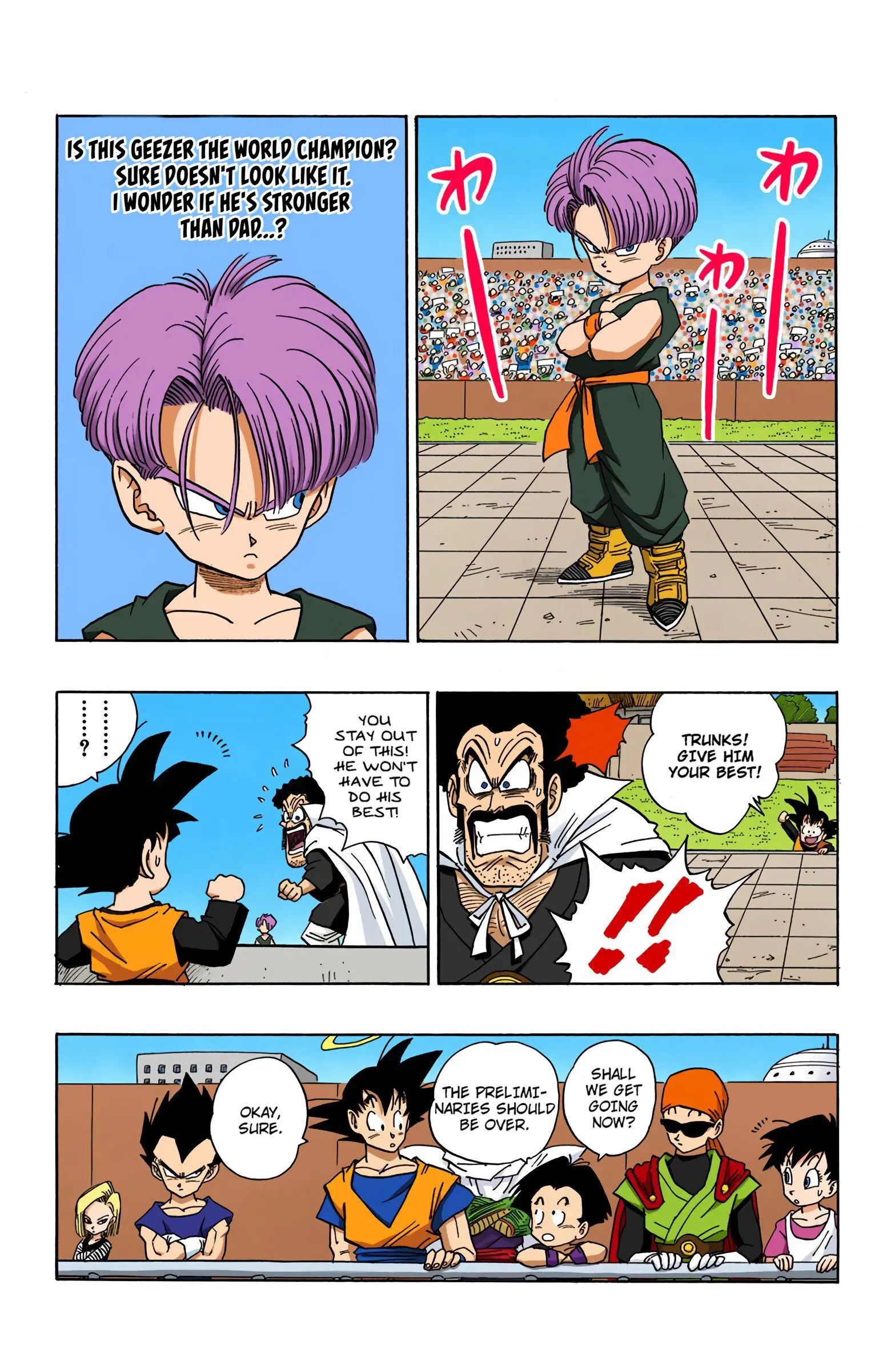 DBZ Majin Buu Saga Colored Manga, chapter 436, page 4