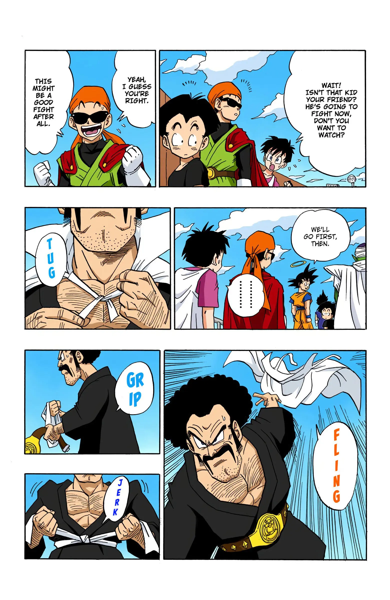 DBZ Majin Buu Saga Colored Manga, chapter 436, page 5