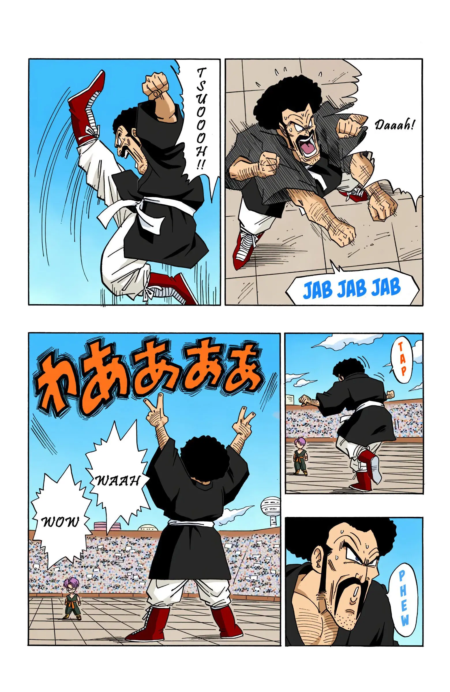 DBZ Majin Buu Saga Colored Manga, chapter 436, page 7