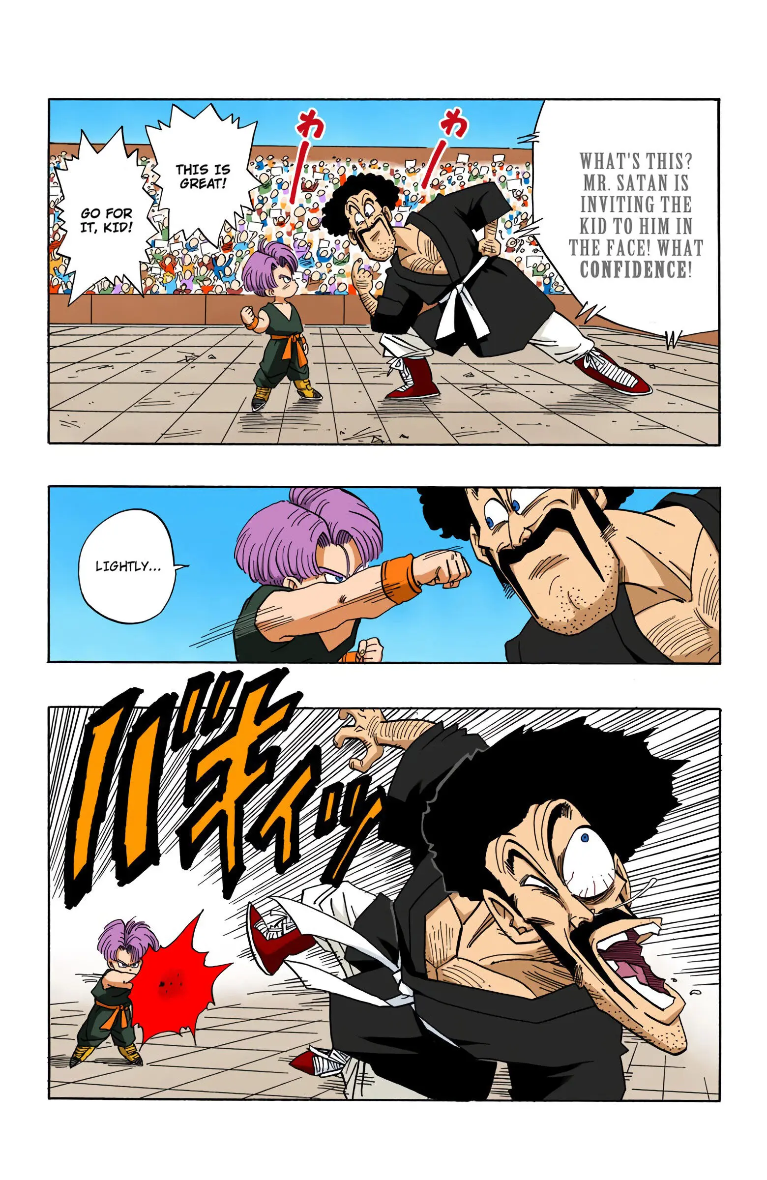 DBZ Majin Buu Saga Colored Manga, chapter 436, page 13