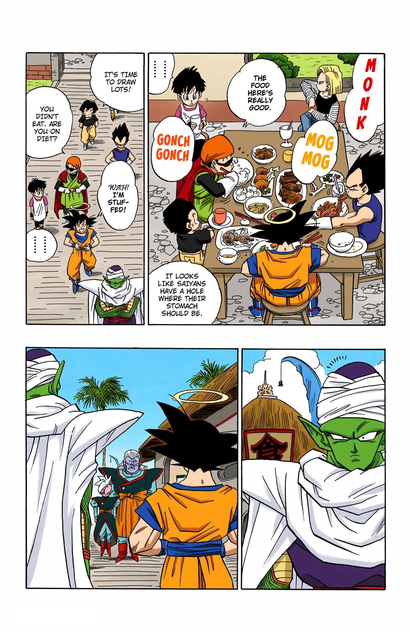 DBZ Majin Buu Saga Colored Manga, chapter 437, page 9