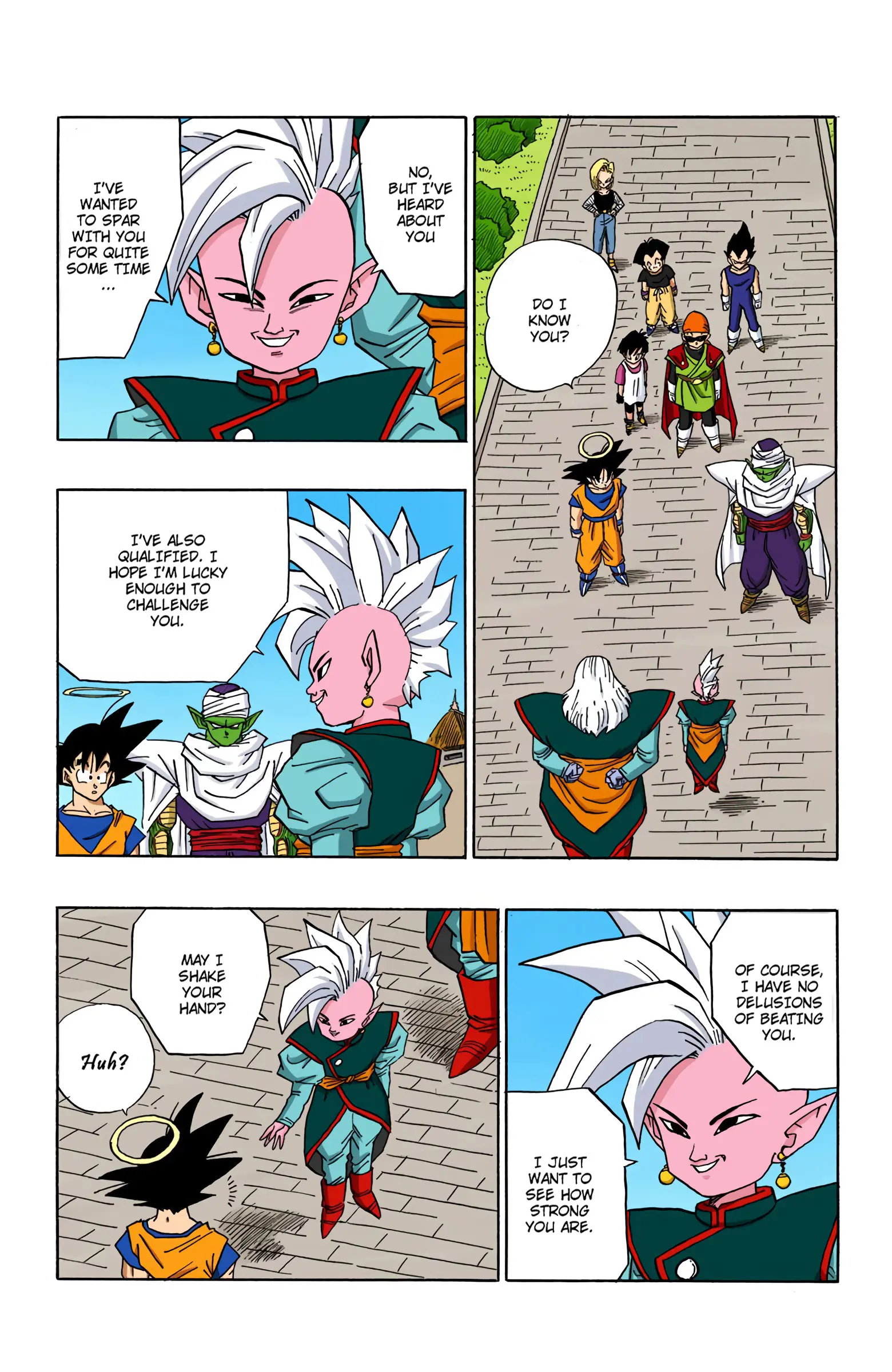 DBZ Majin Buu Saga Colored Manga, chapter 437, page 12