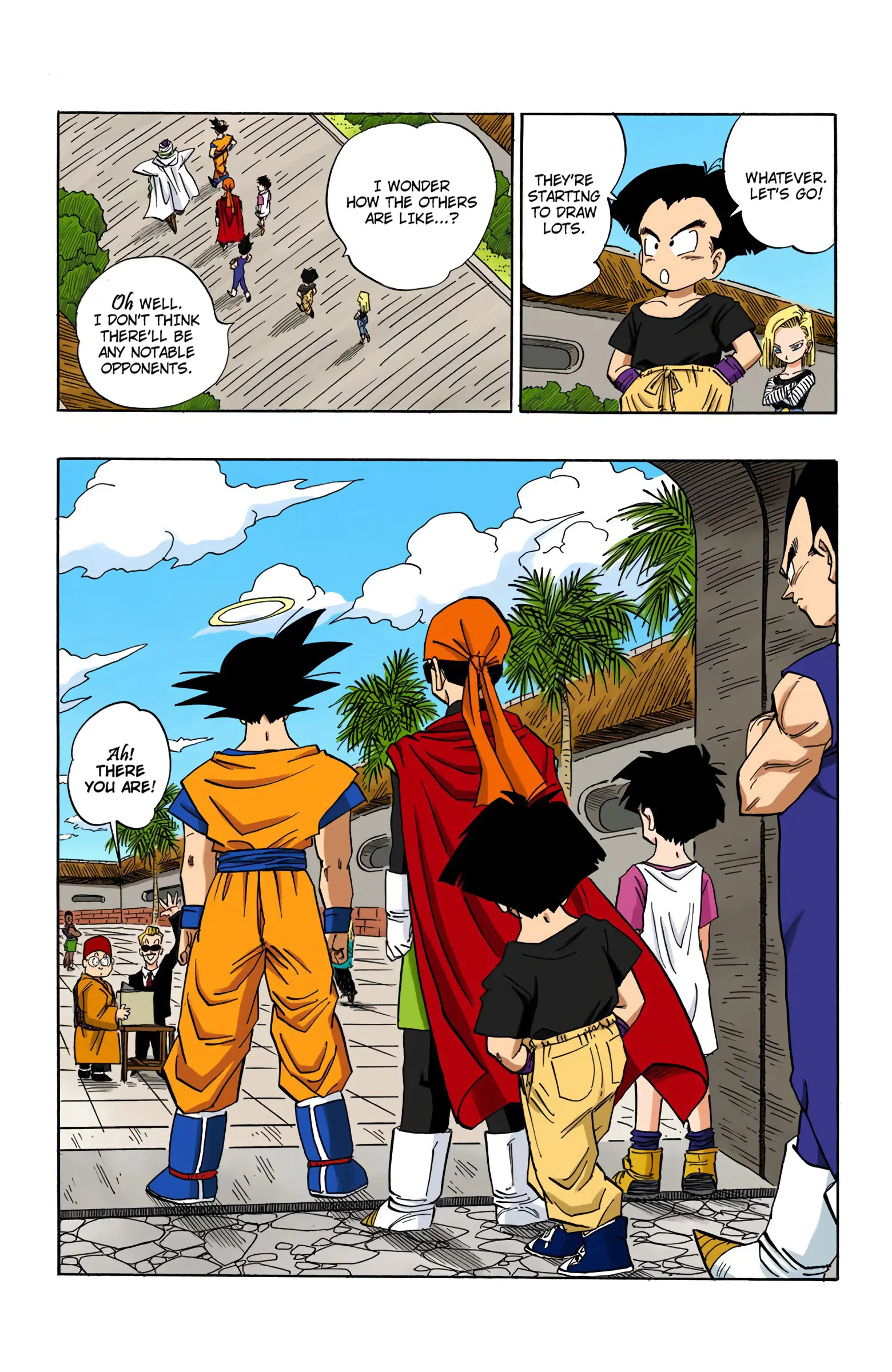 DBZ Majin Buu Saga Colored Manga, chapter 438, page 3