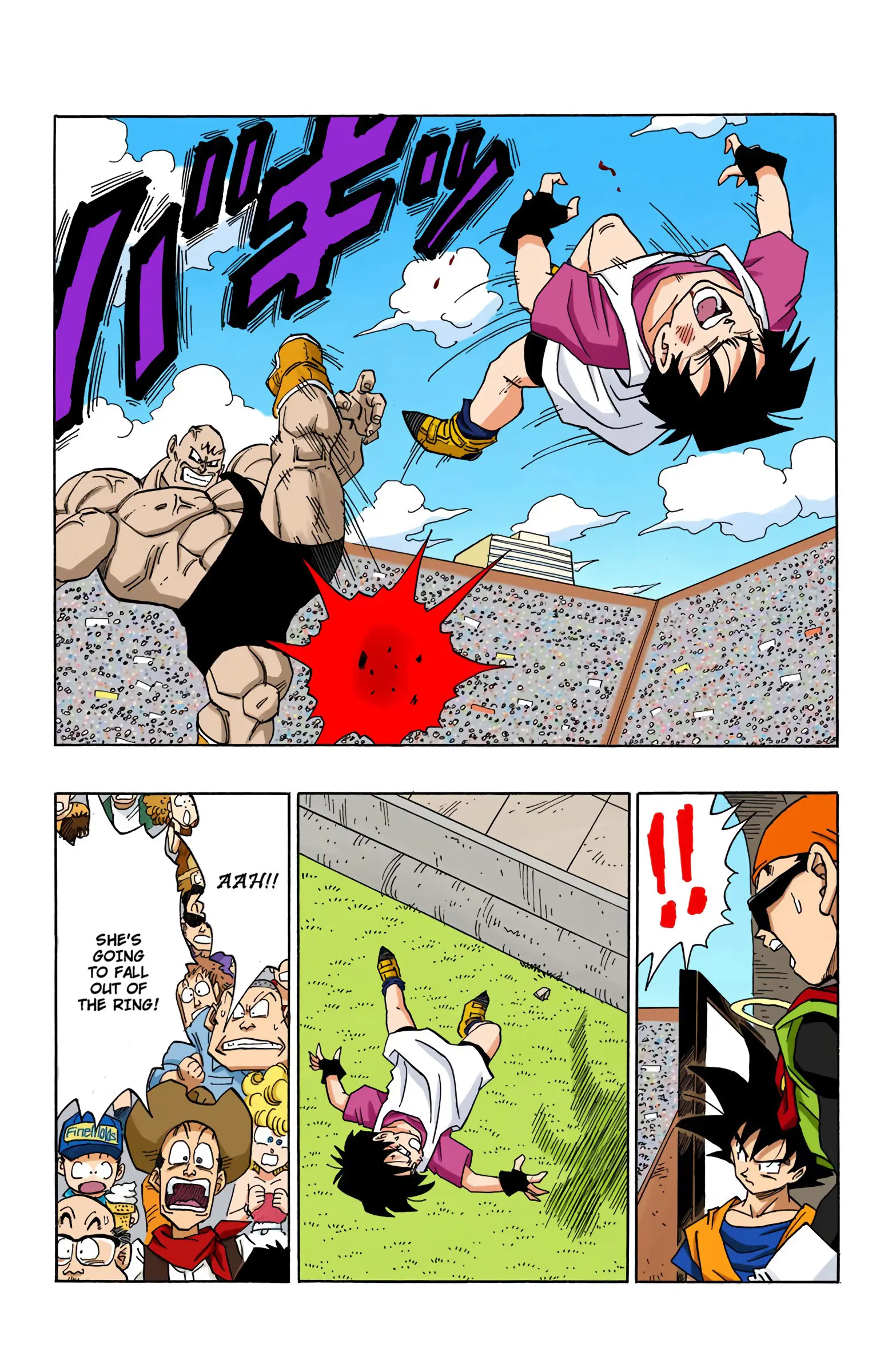 DBZ Majin Buu Saga Colored Manga, chapter 441, page 2