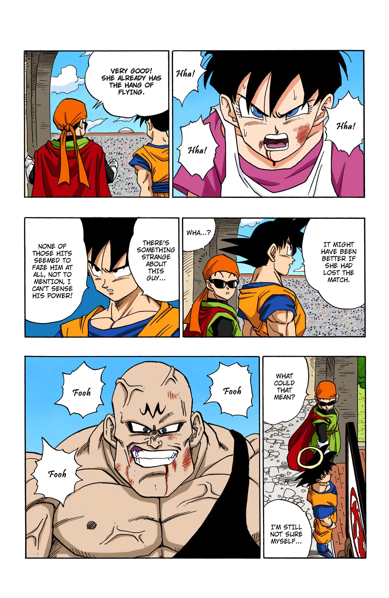 DBZ Majin Buu Saga Colored Manga, chapter 441, page 4