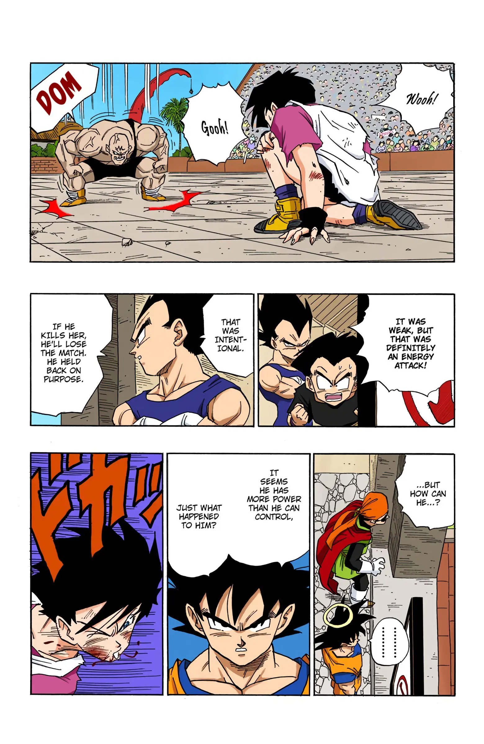 DBZ Majin Buu Saga Colored Manga, chapter 441, page 12