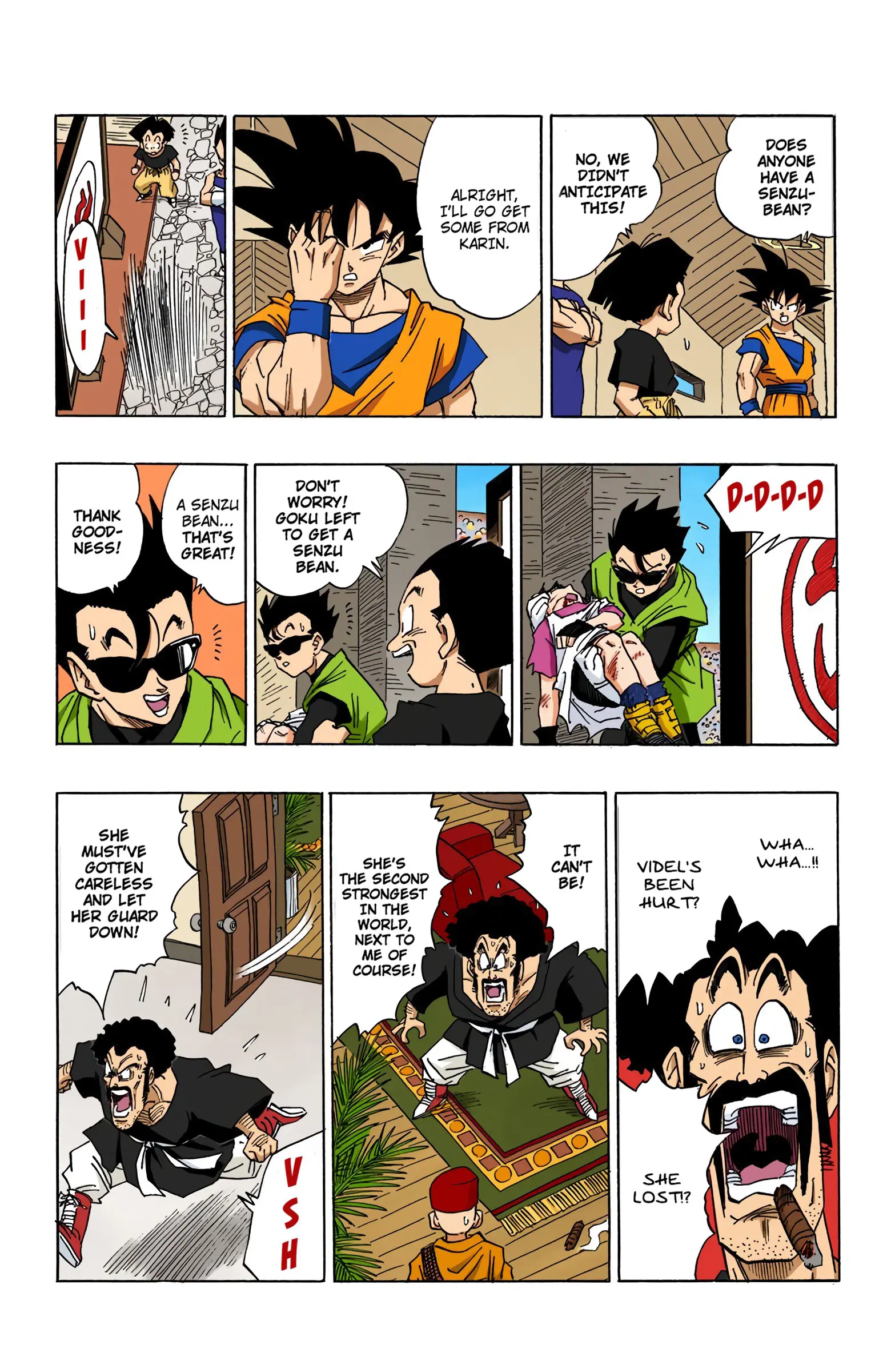 DBZ Majin Buu Saga Colored Manga, chapter 442, page 11