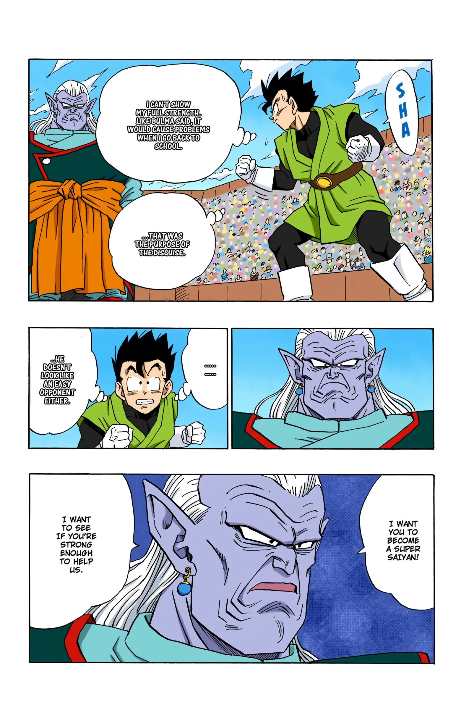 DBZ Majin Buu Saga Colored Manga, chapter 443, page 10