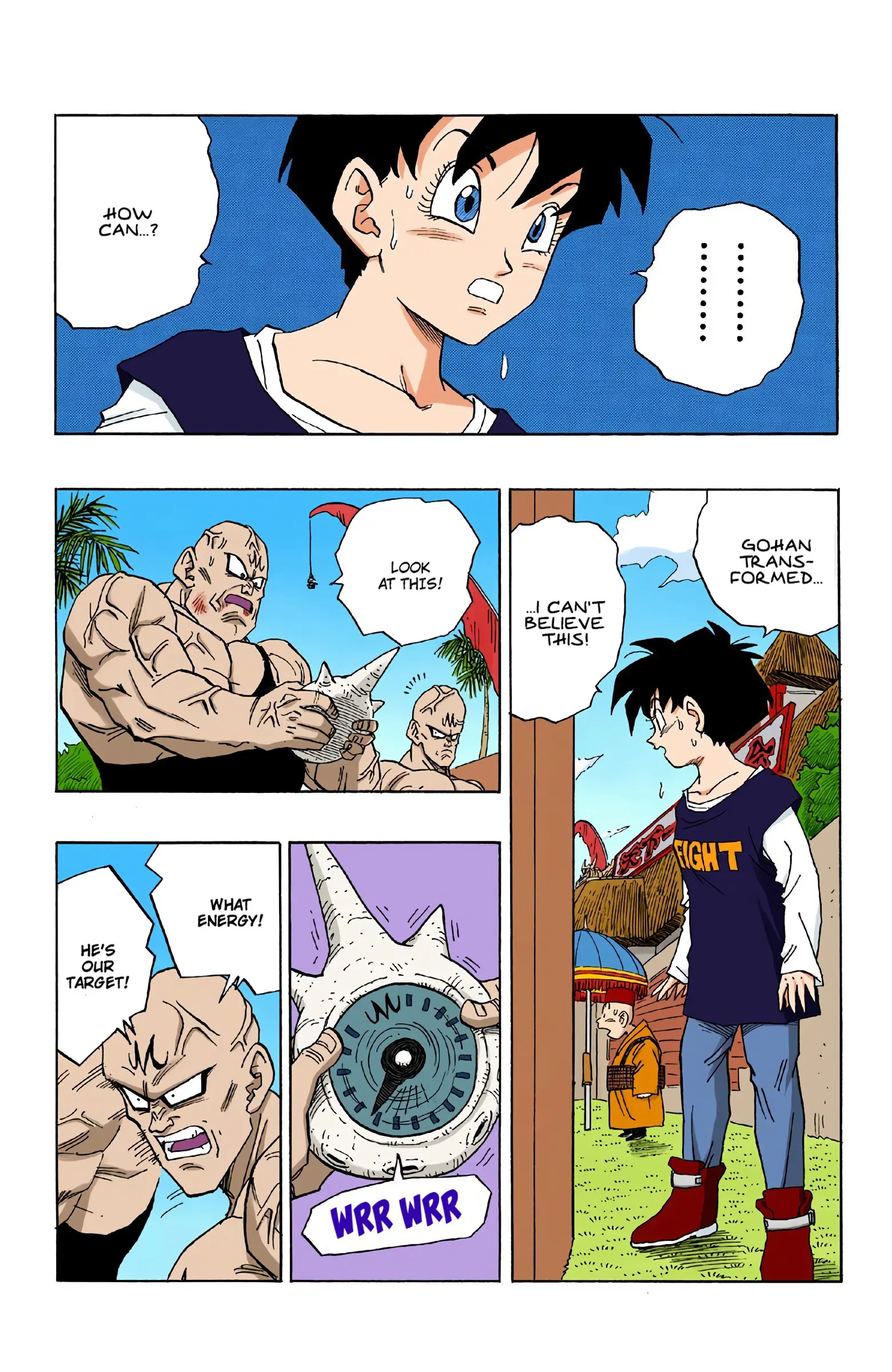 DBZ Majin Buu Saga Colored Manga, chapter 444, page 6