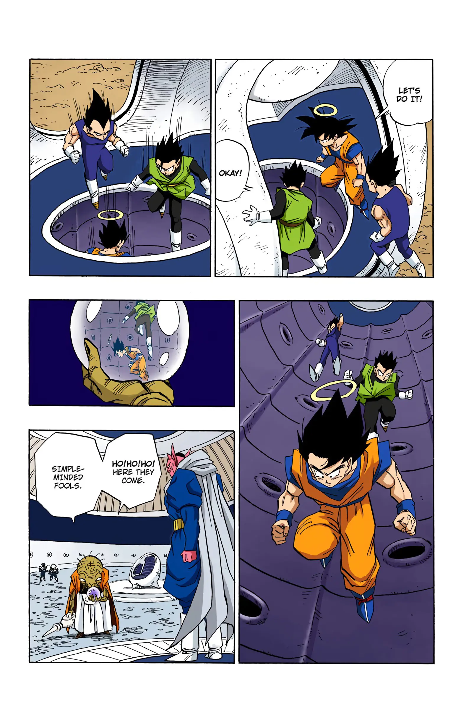 DBZ Majin Buu Saga Colored Manga, chapter 448, page 10