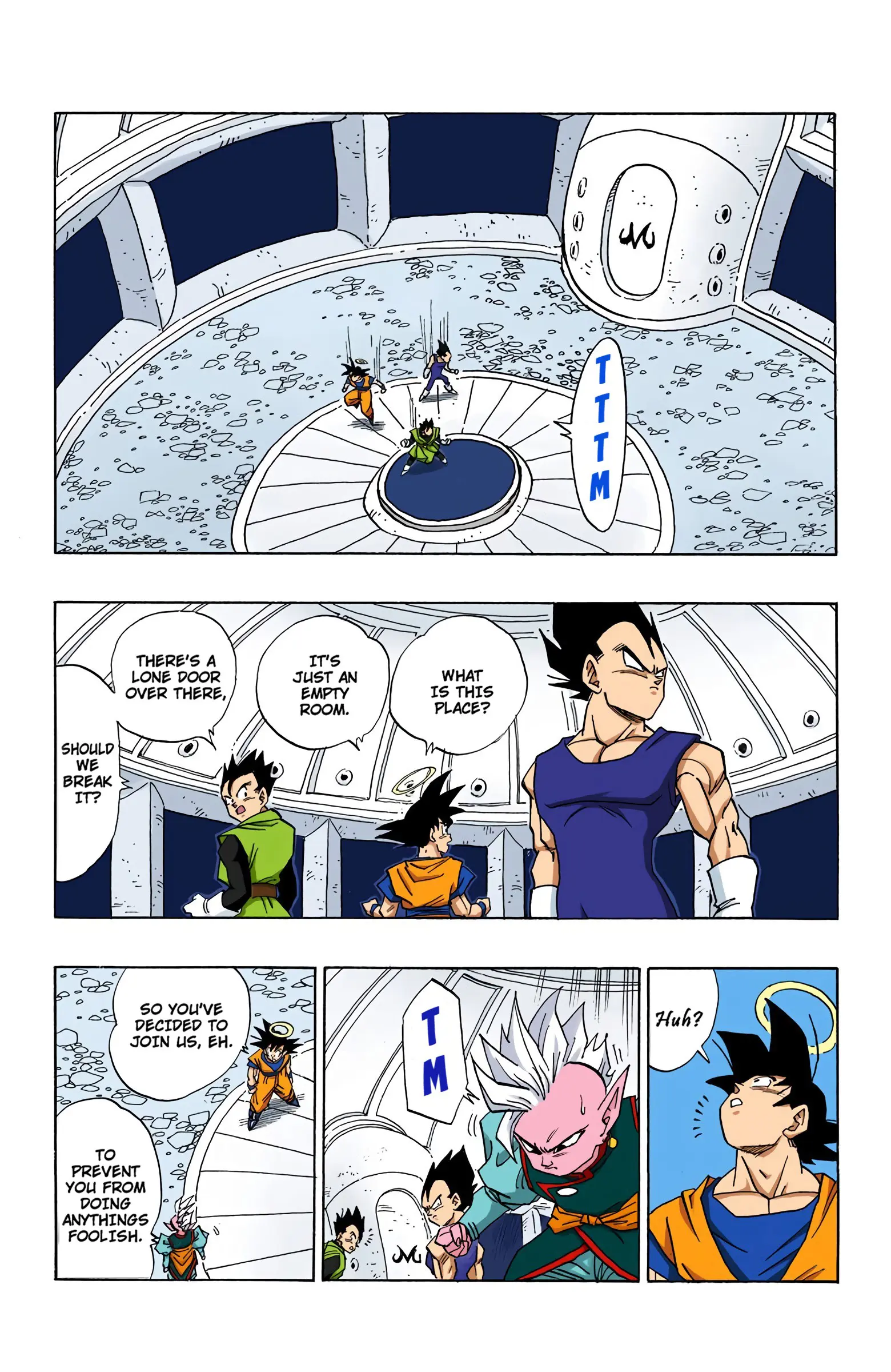 DBZ Majin Buu Saga Colored Manga, chapter 448, page 11