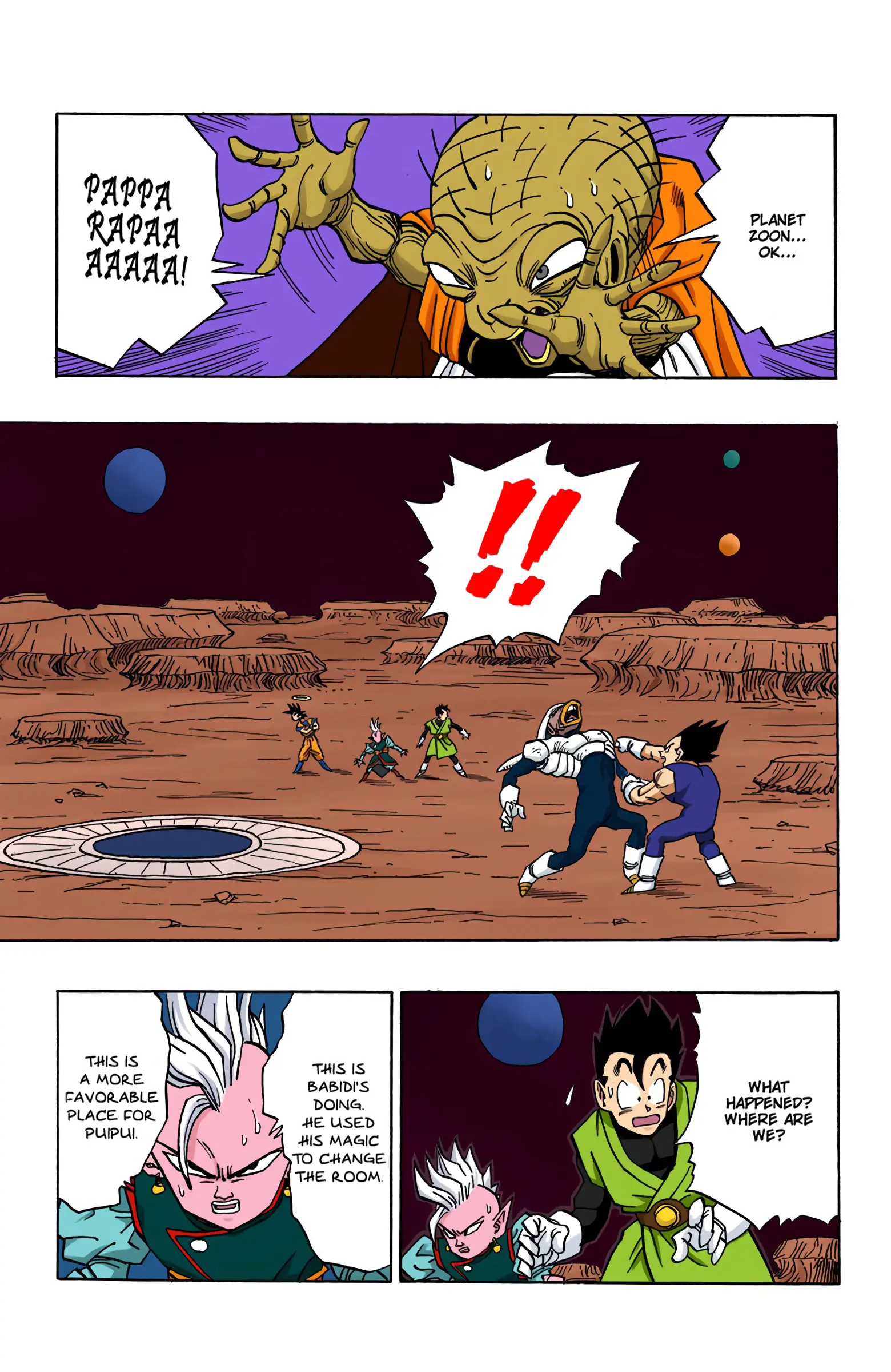 DBZ Majin Buu Saga Colored Manga, chapter 449, page 11
