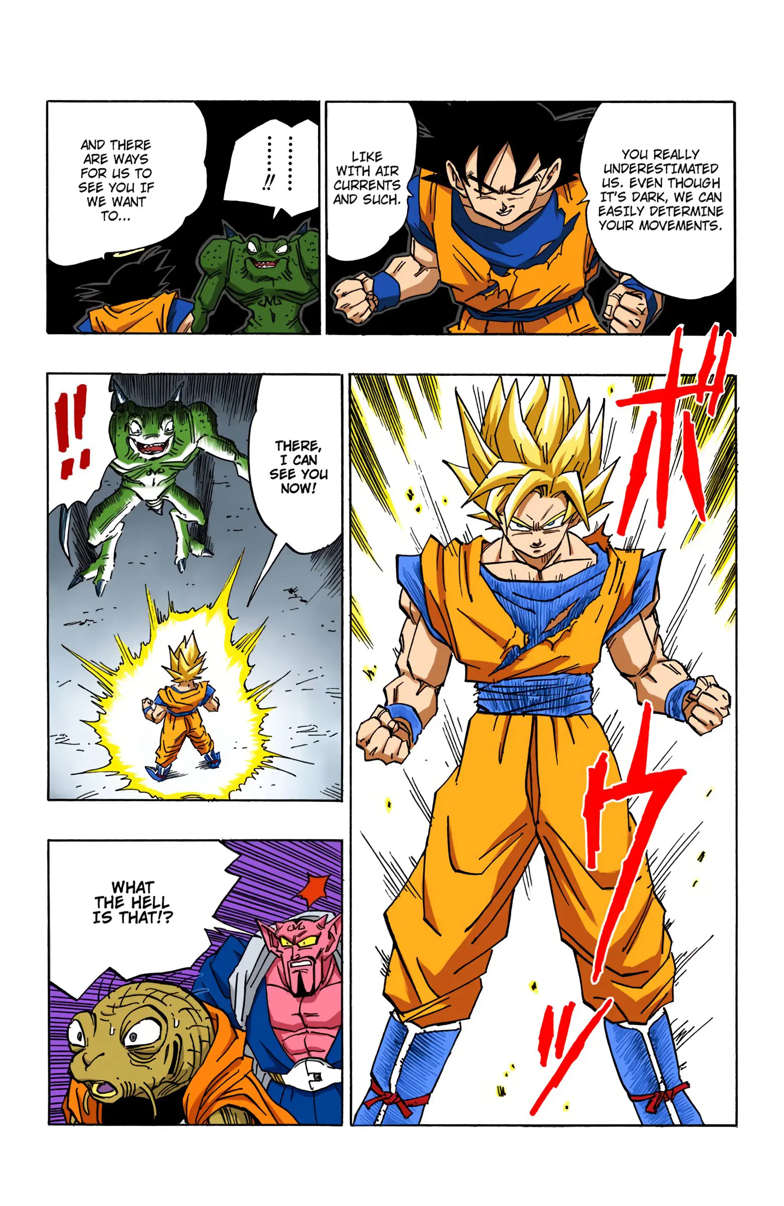 DBZ Majin Buu Saga Colored Manga, chapter 450, page 13