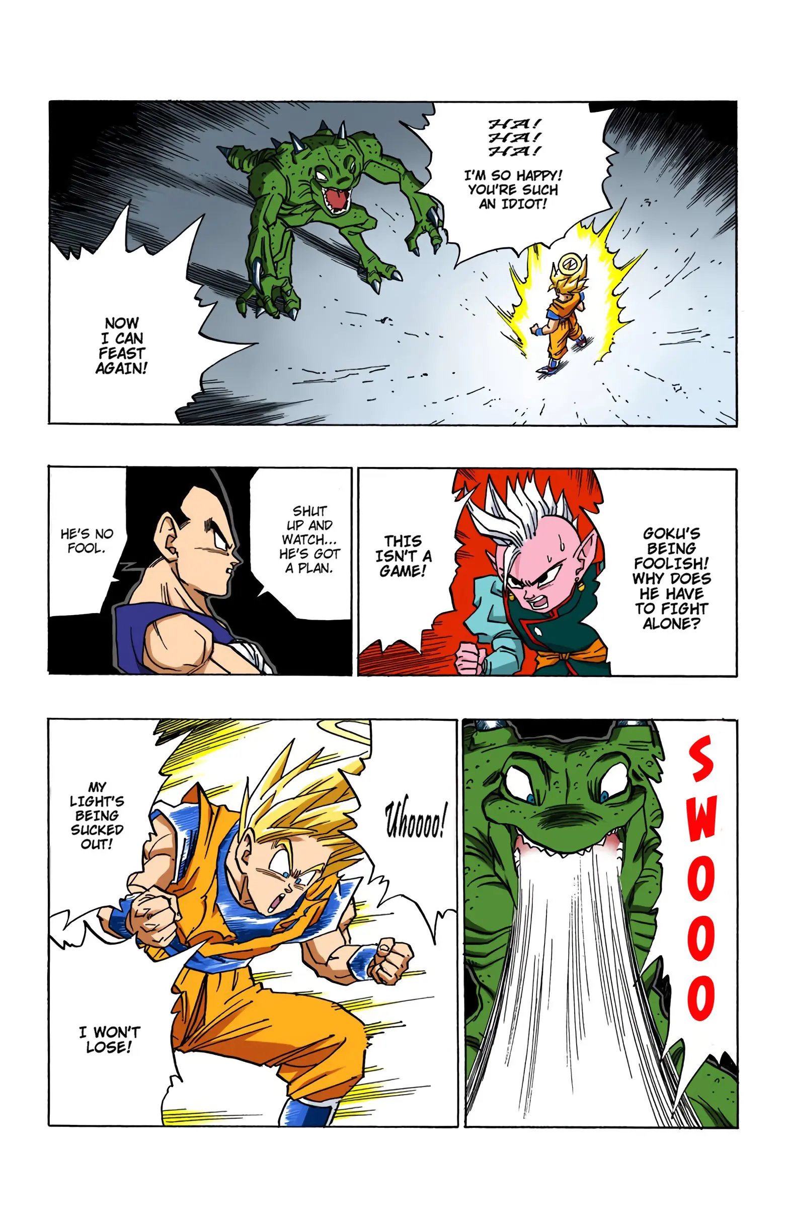 DBZ Majin Buu Saga Colored Manga, chapter 451, page 8