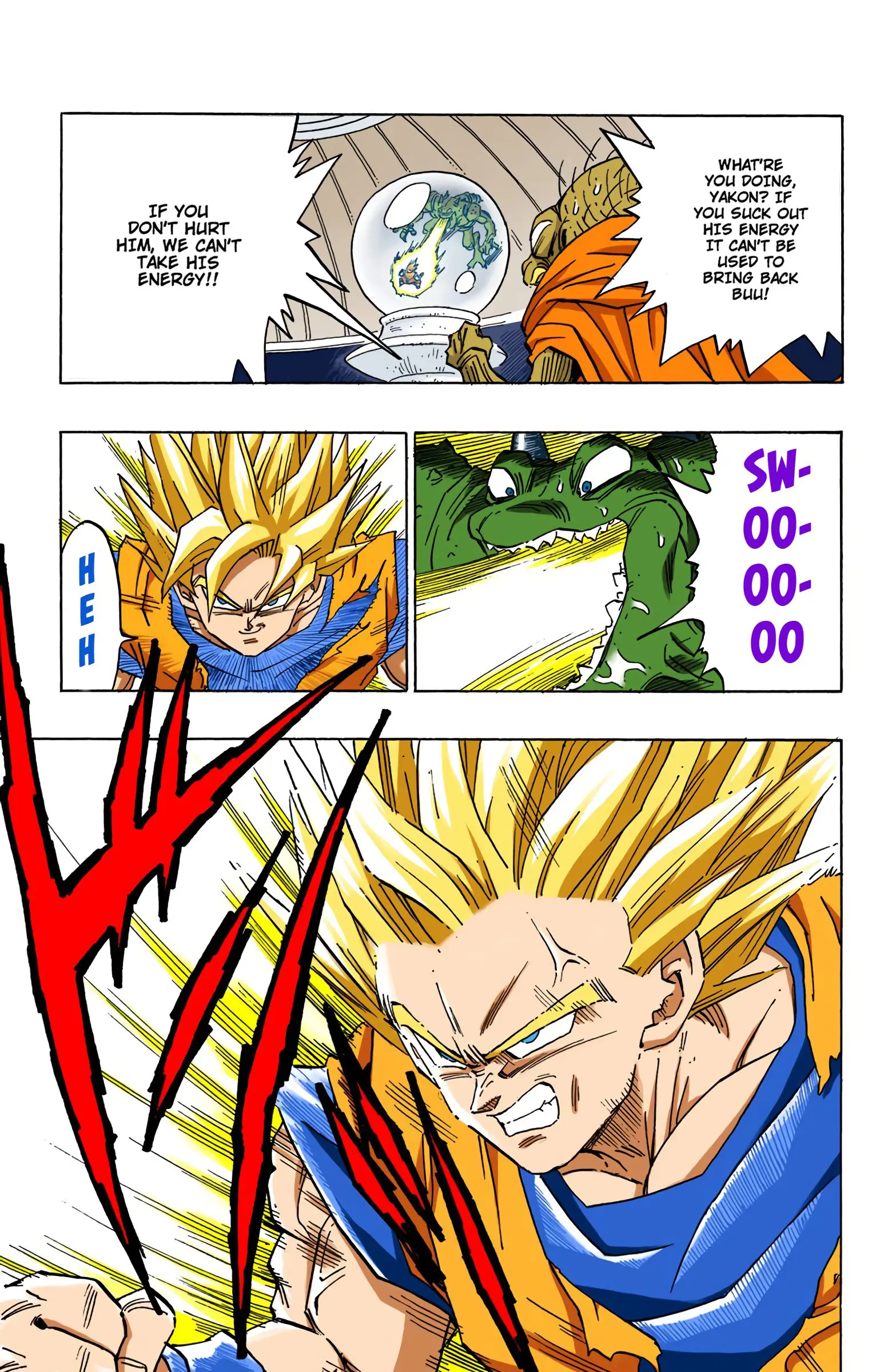 DBZ Majin Buu Saga Colored Manga, chapter 451, page 9