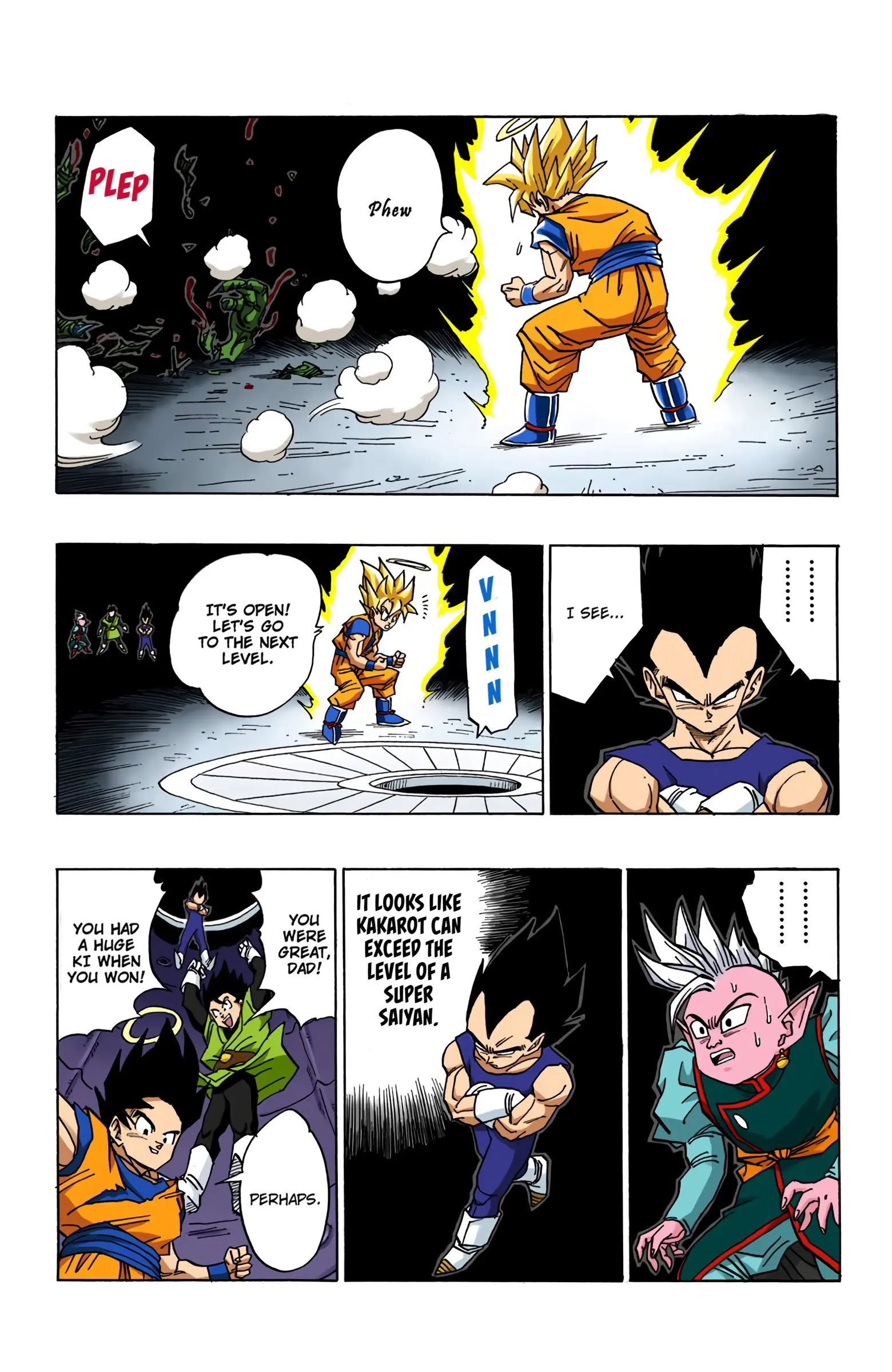 DBZ Majin Buu Saga Colored Manga, chapter 451, page 11
