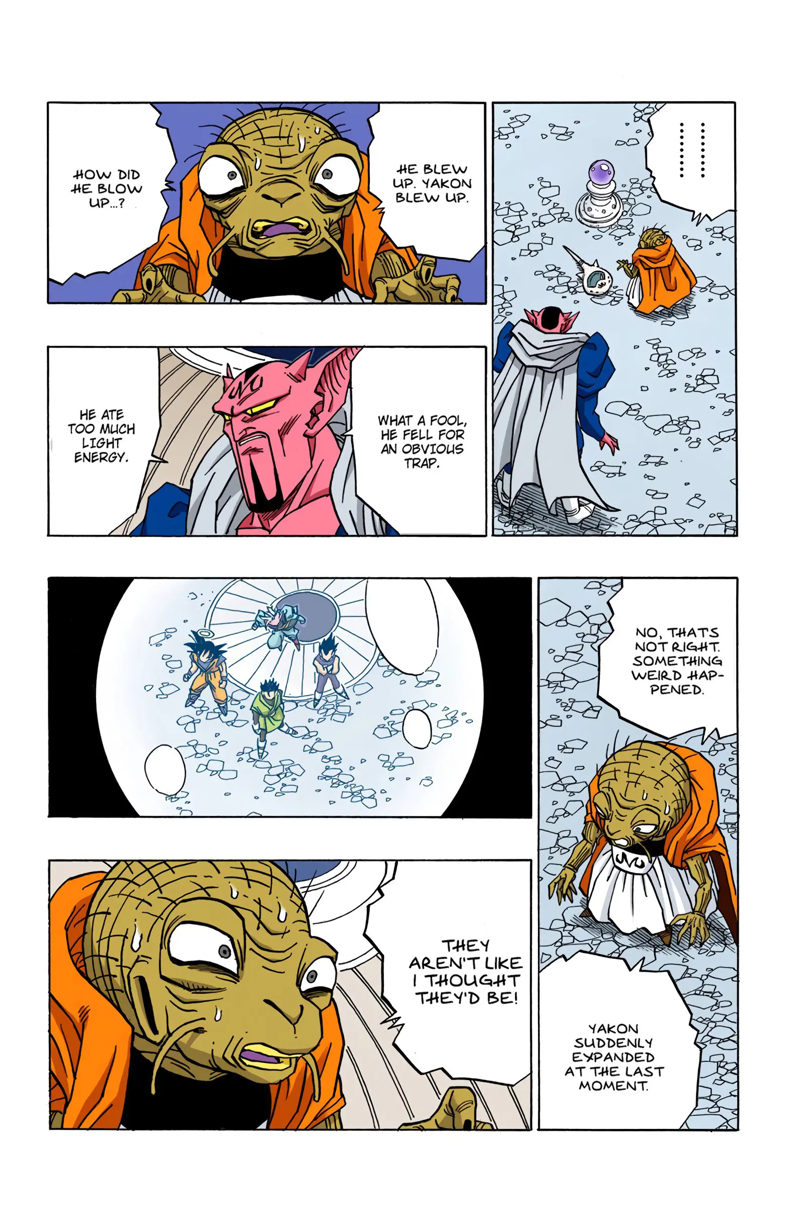 DBZ Majin Buu Saga Colored Manga, chapter 451, page 12